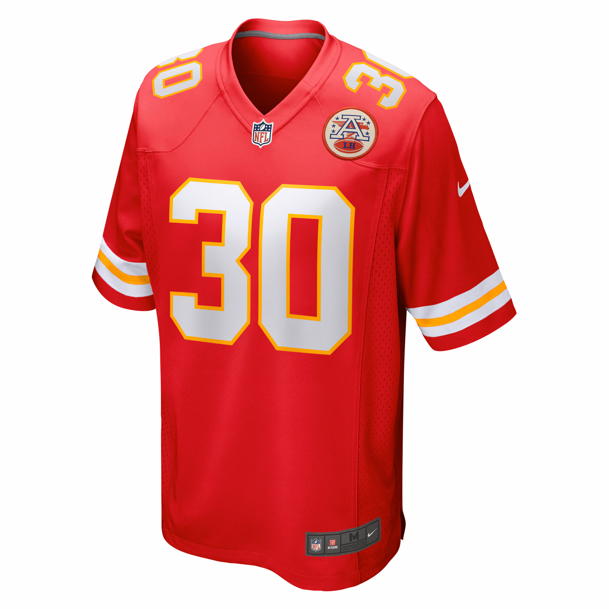 Darius Rush Kansas City Chiefs Team Game Jersey -  Red