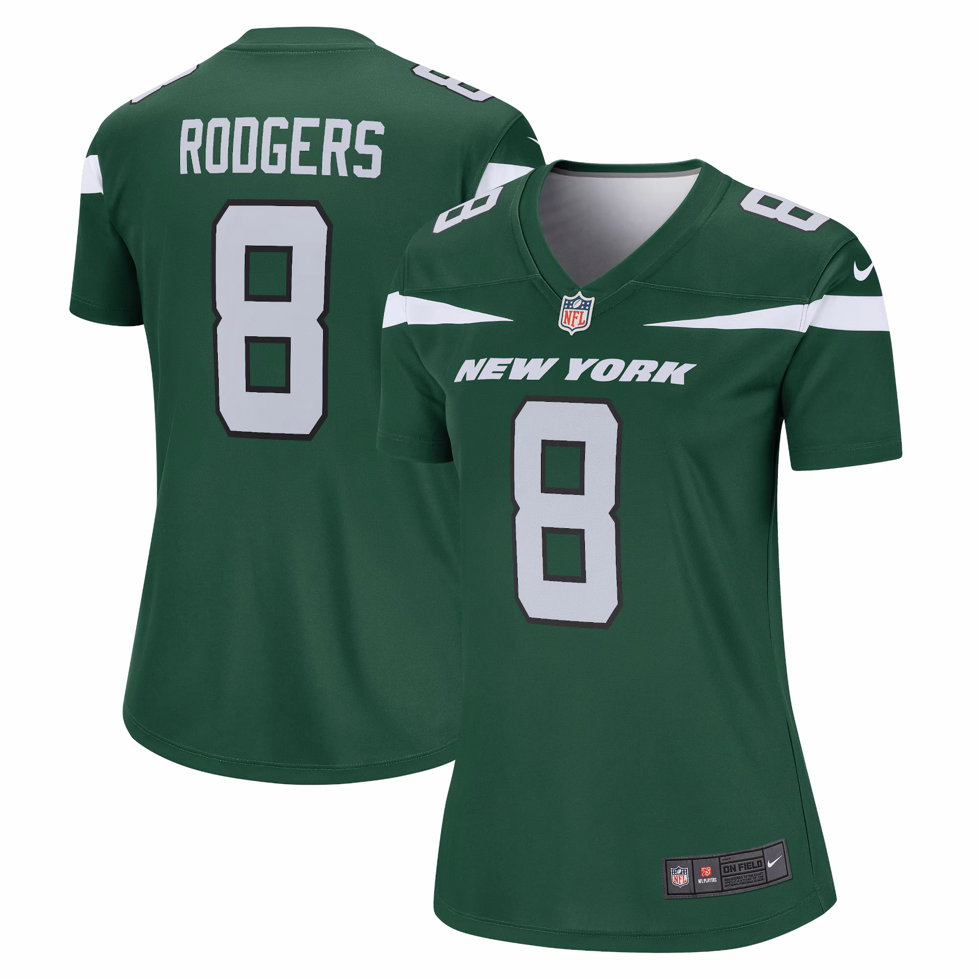 Aaron Rodgers New York Jets Women's Alternate Legend Player Jersey - Stealth Black