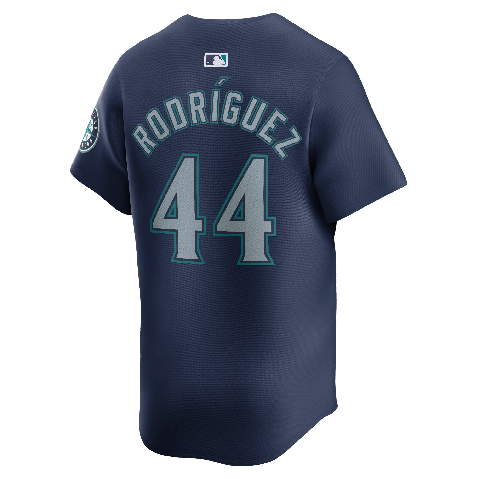 Men's Seattle Mariners Julio RodrÃguez  Navy Road Limited Player Jersey