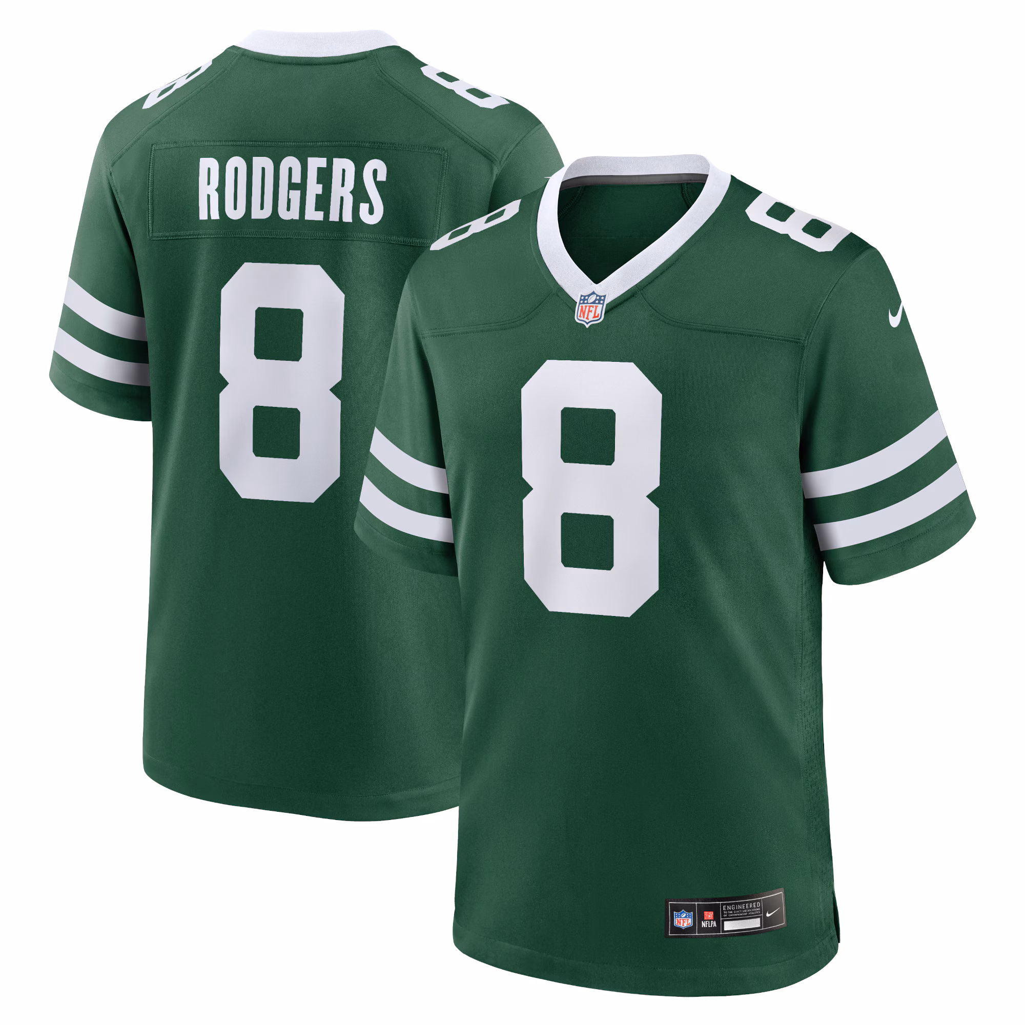 Aaron Rodgers New York Jets Alternate Game Jersey - Legacy Black