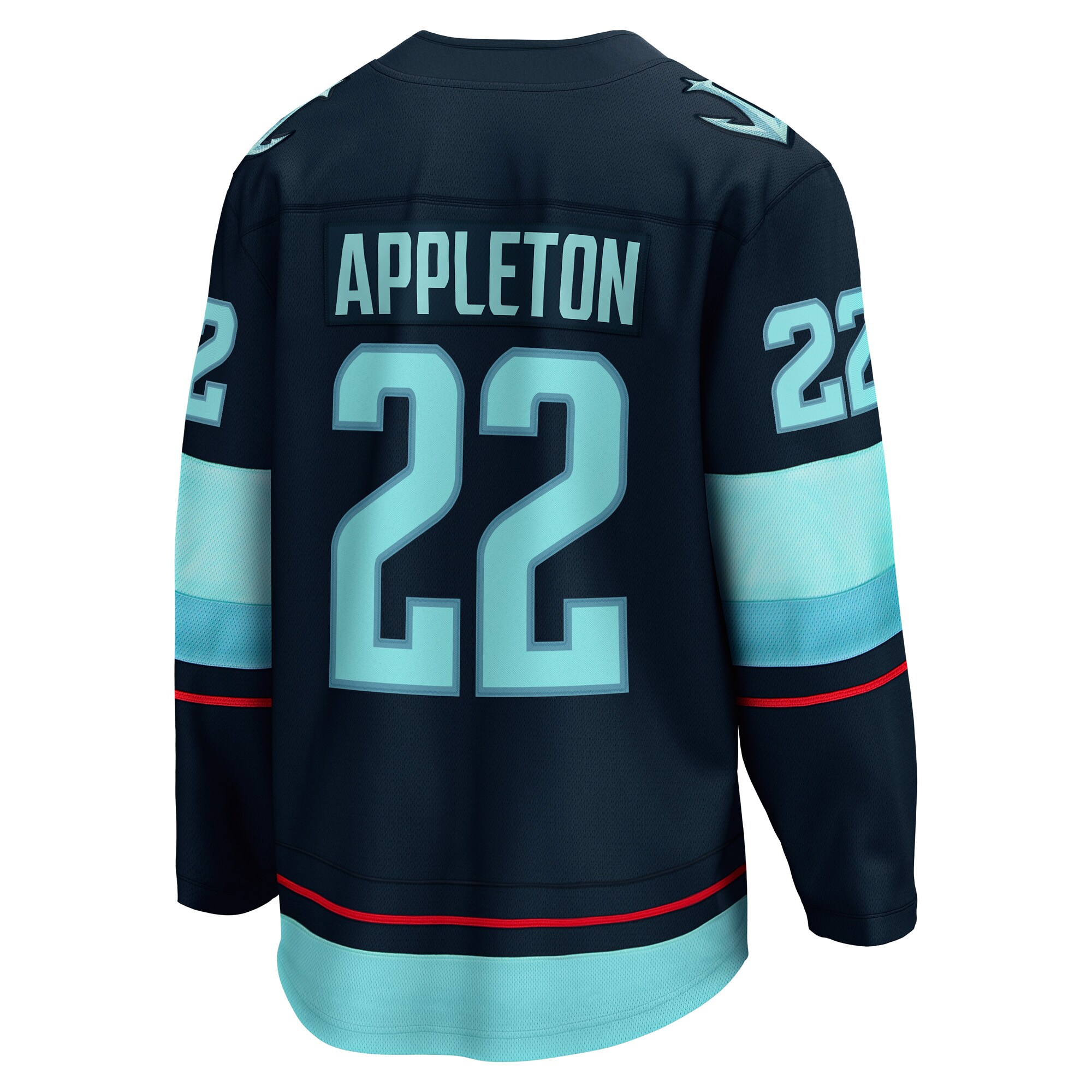Mason Appleton Seattle Kraken Home Breakaway Player Jersey - Deep Sea Blue