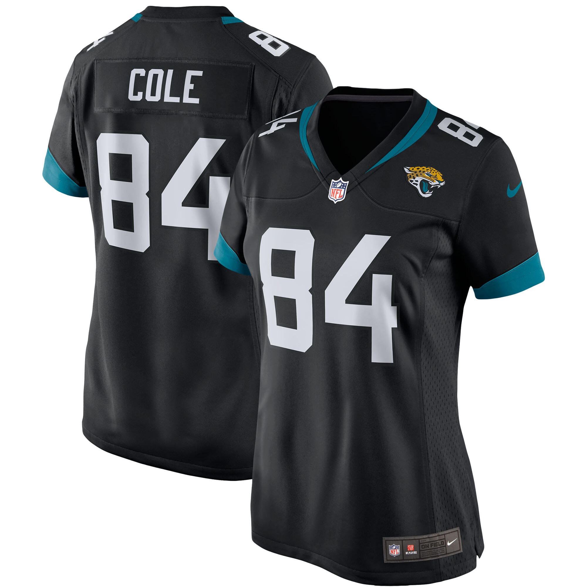 Keelan Cole Jacksonville Jaguars  Women's Player Game Jersey - Black