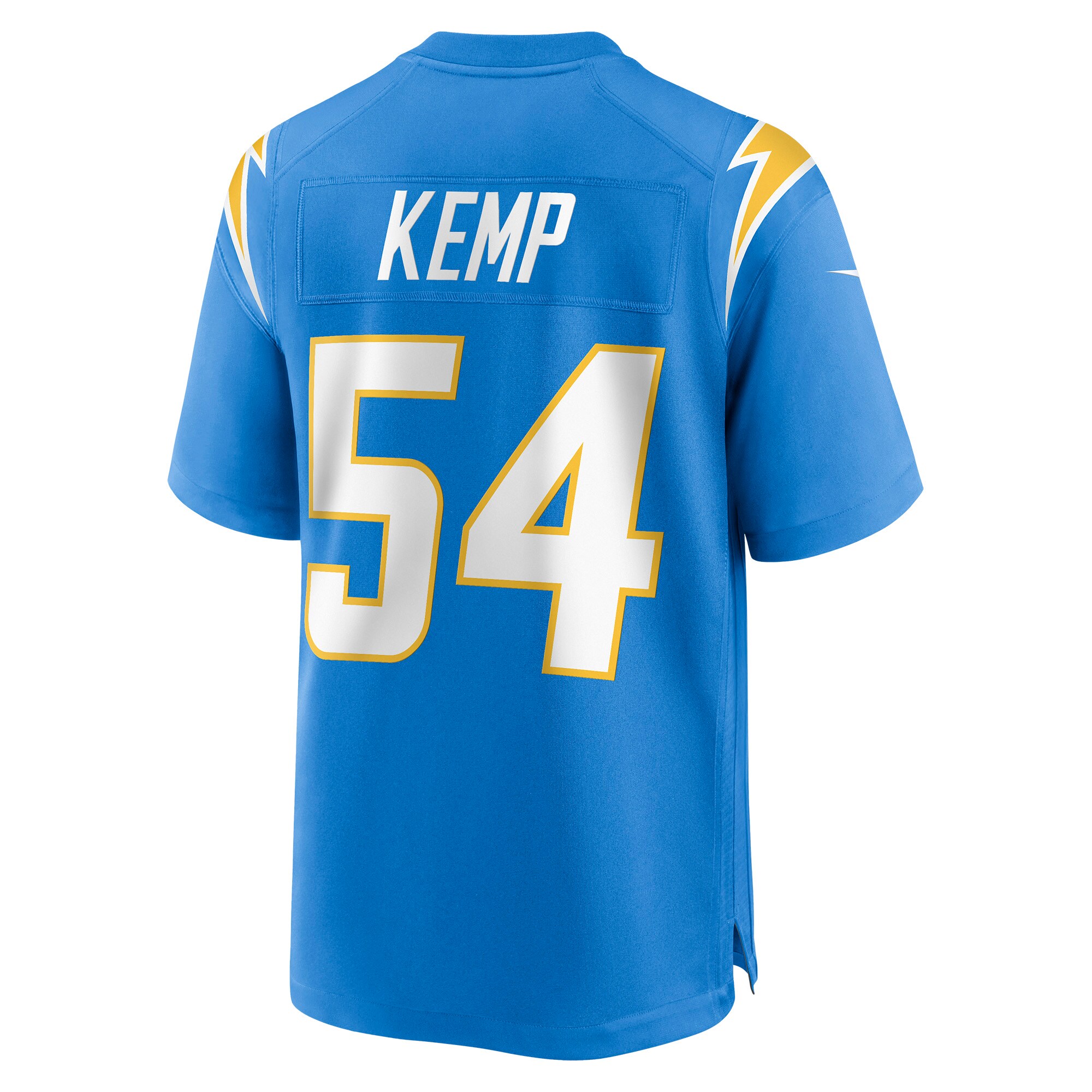 Carlo Kemp Los Angeles Chargers  Game Player Jersey - Powder Blue