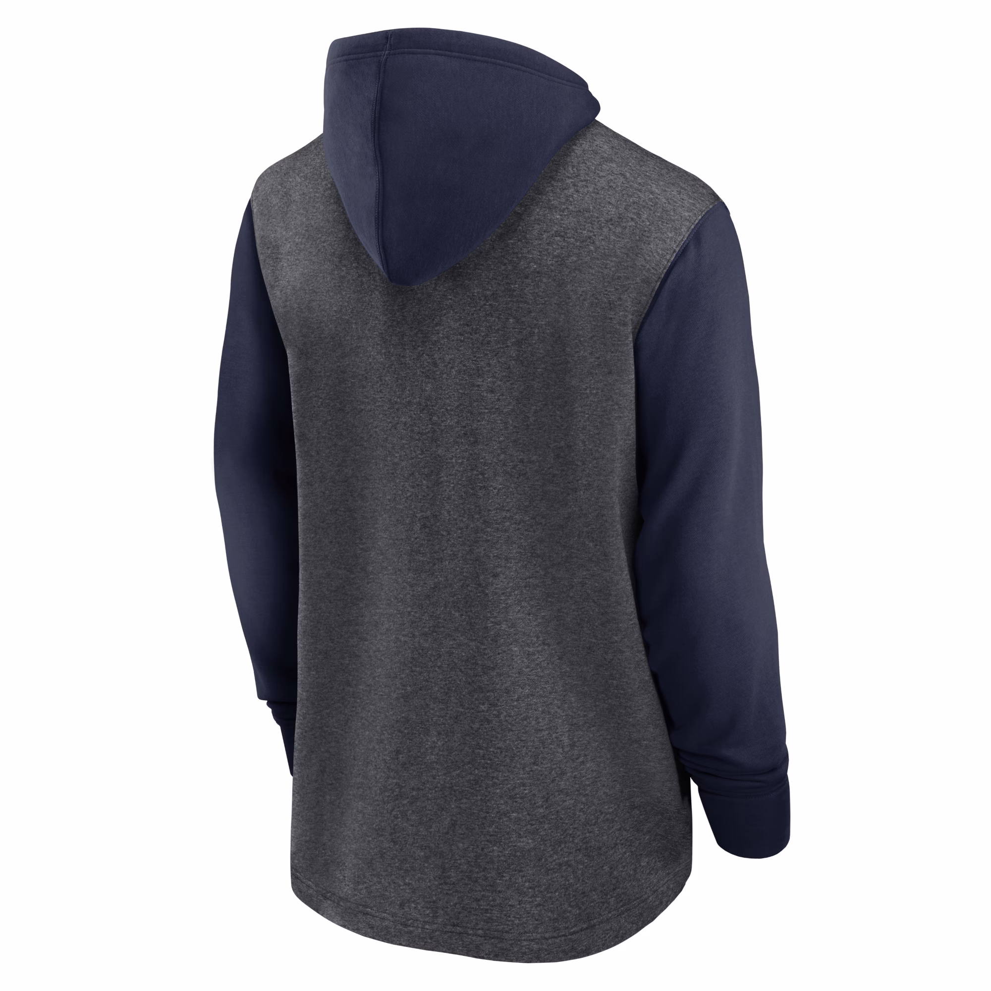New England Patriots Surrey Legacy Pullover Hoodie - Heathered Charcoal/Navy