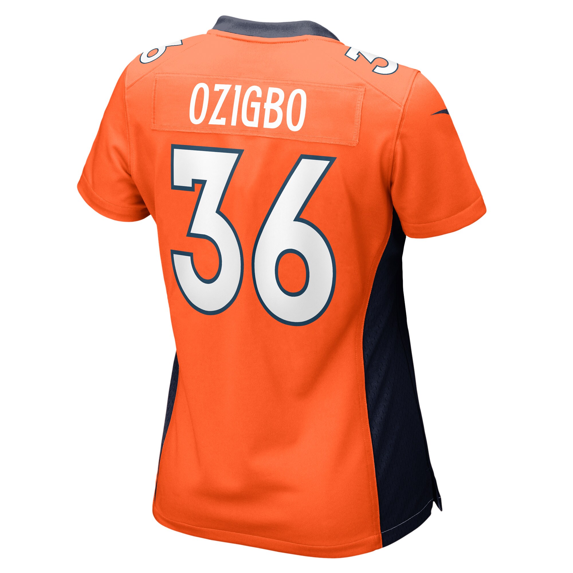 Devine Ozigbo Denver Broncos  Women's Game Player Jersey - Orange