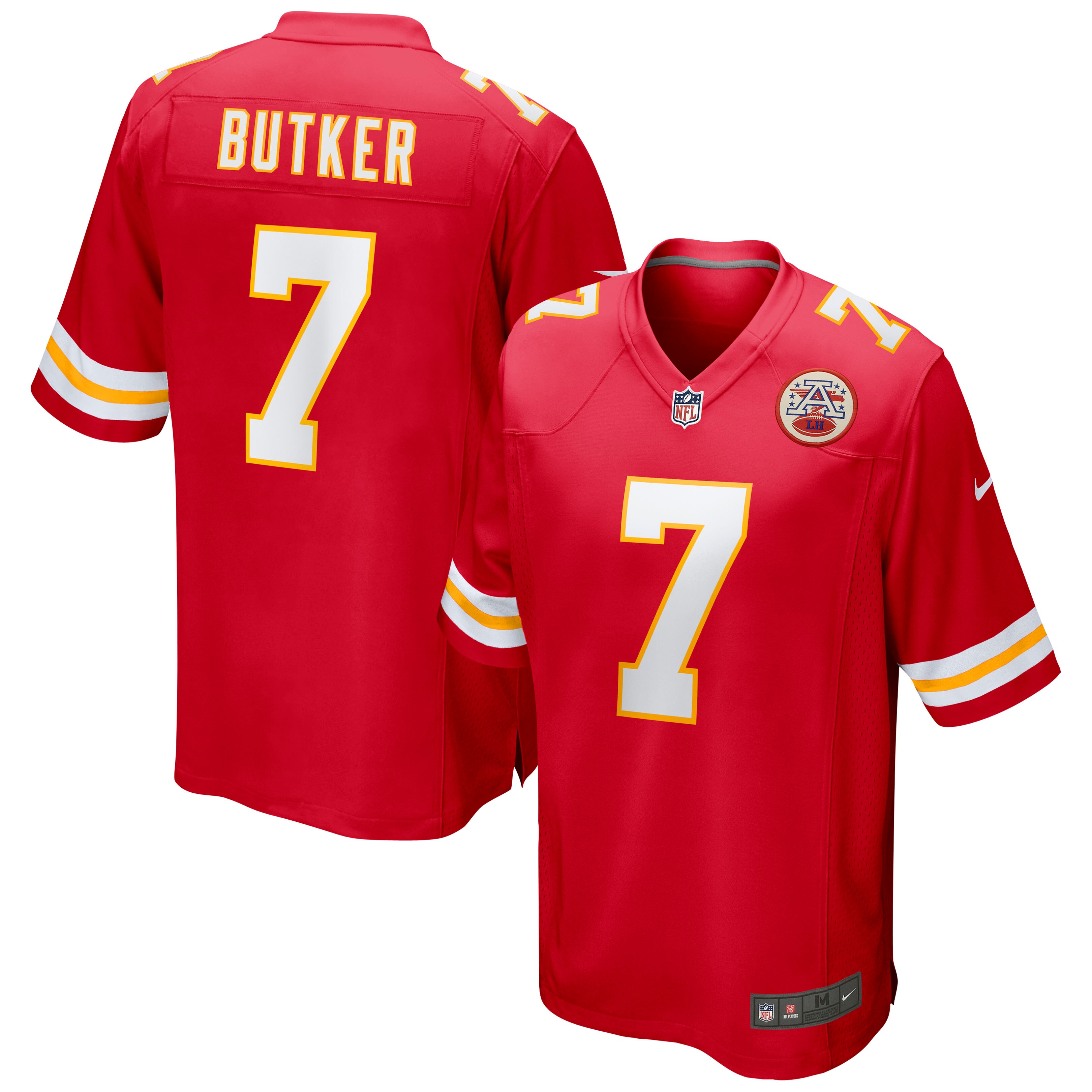 Harrison Butker Kansas City Chiefs Game Jersey - Red