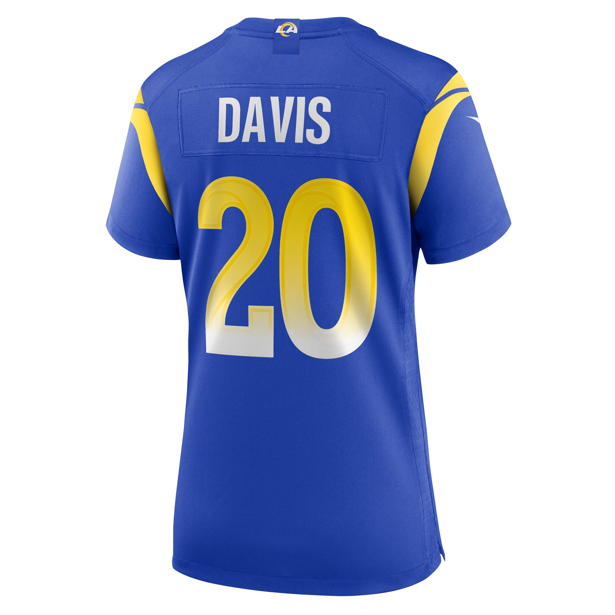 Tyon Davis Los Angeles Rams  Women's Home Game Jersey - Royal
