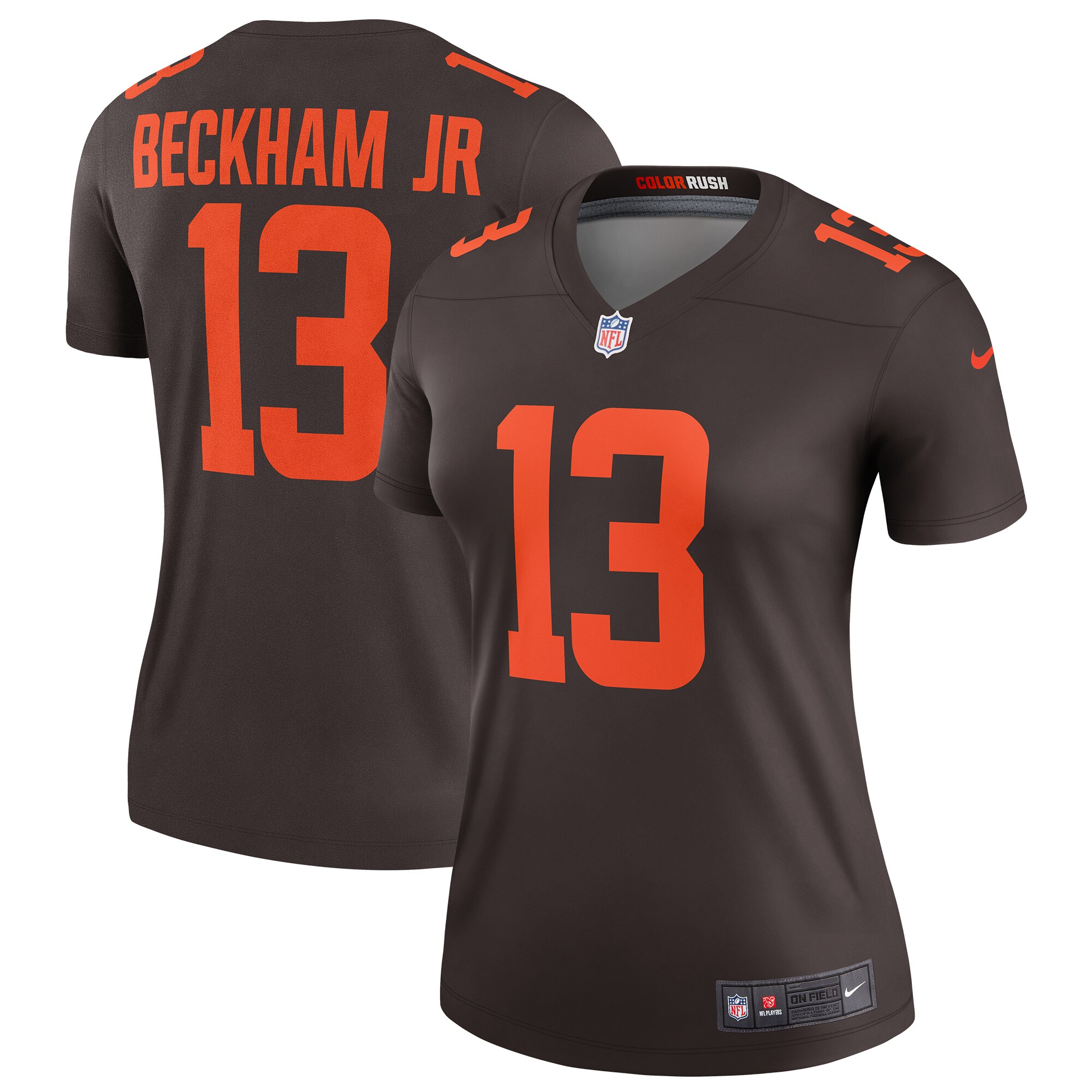 Odell Beckham Jr. Cleveland Browns  Women's Alternate Legend Jersey - Brown