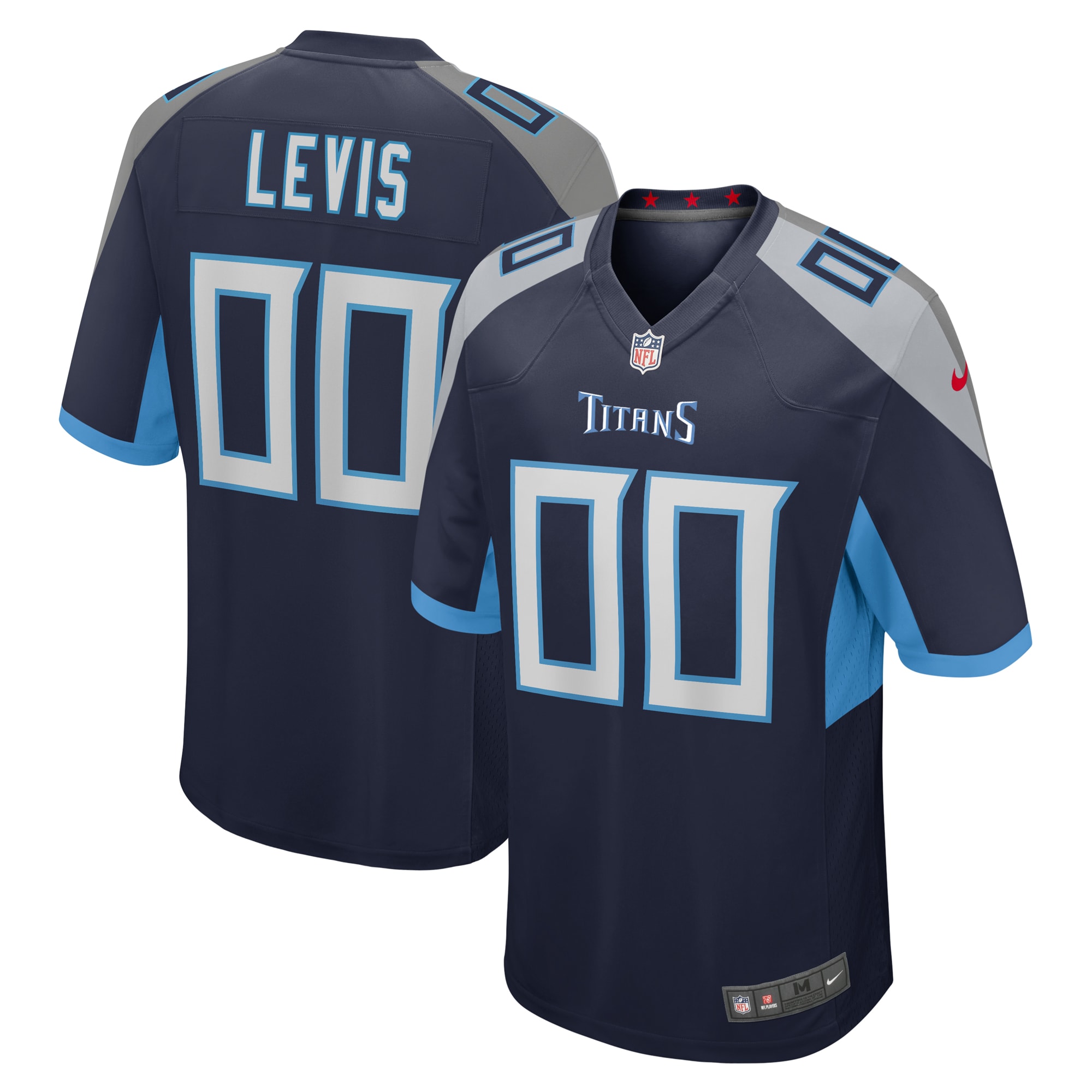Will Levis Tennessee Titans  2023 NFL Draft Pick Game Jersey - Navy