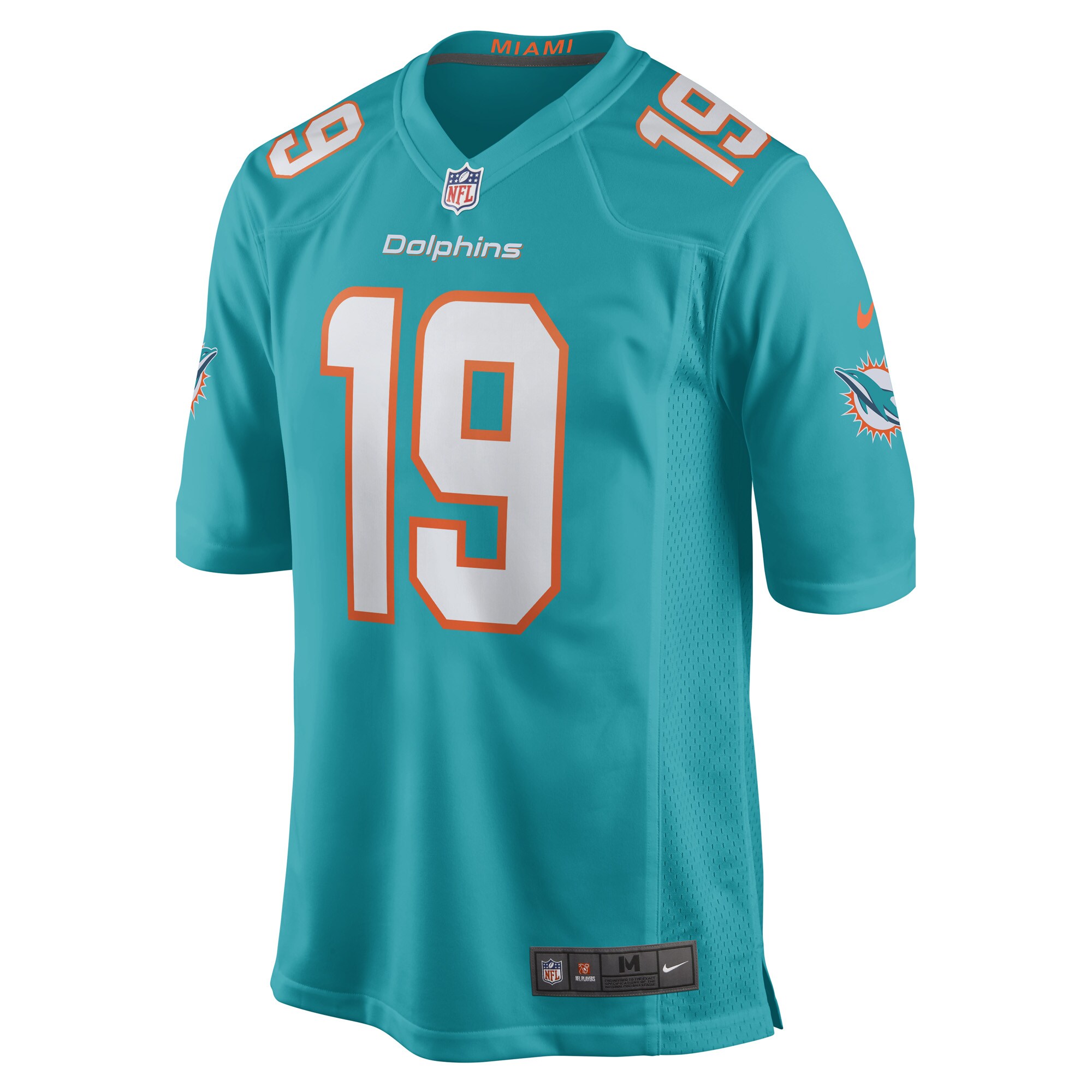 Skylar Thompson Miami Dolphins  Game Player Jersey - Aqua