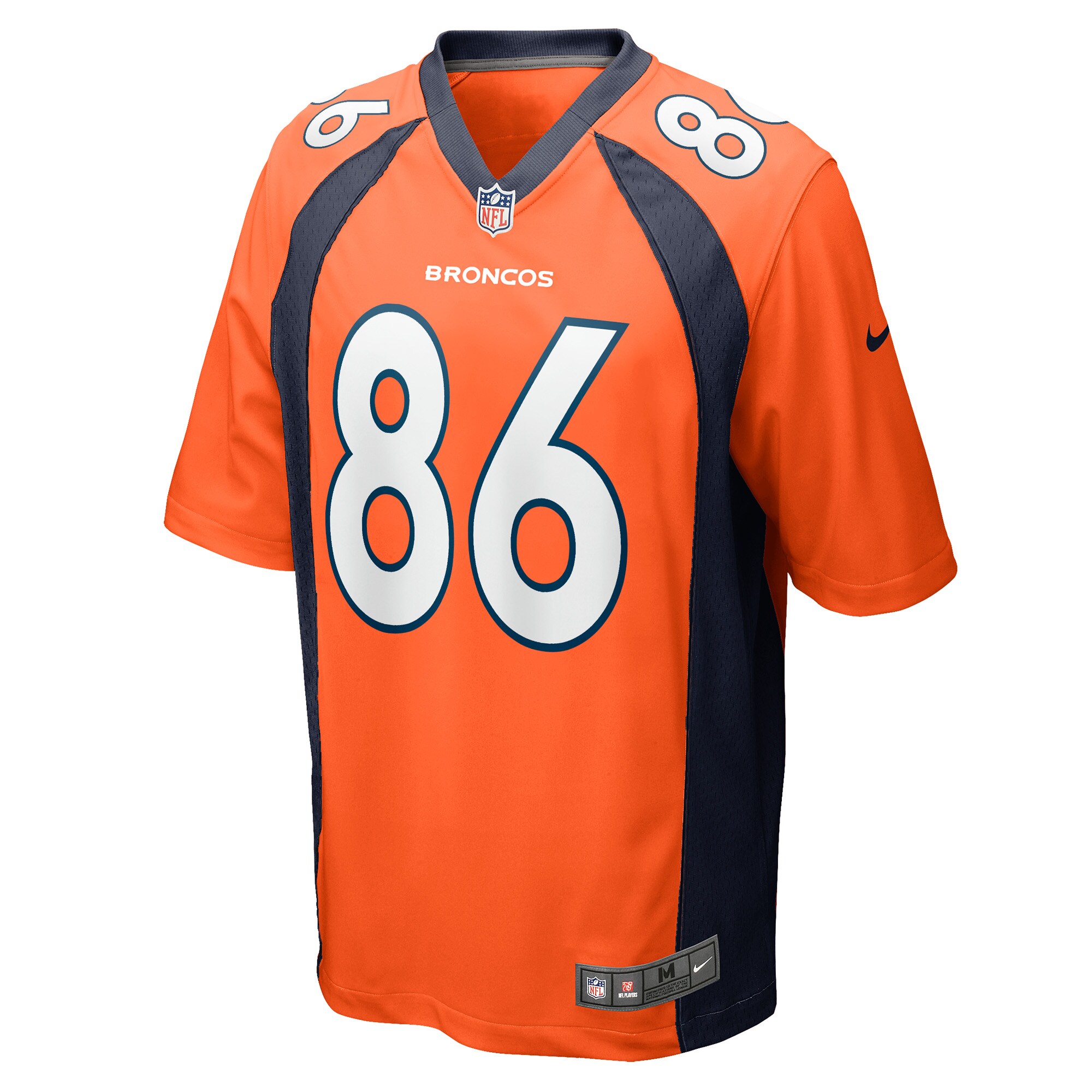 Vyncint Smith Denver Broncos  Game Player Jersey - Orange