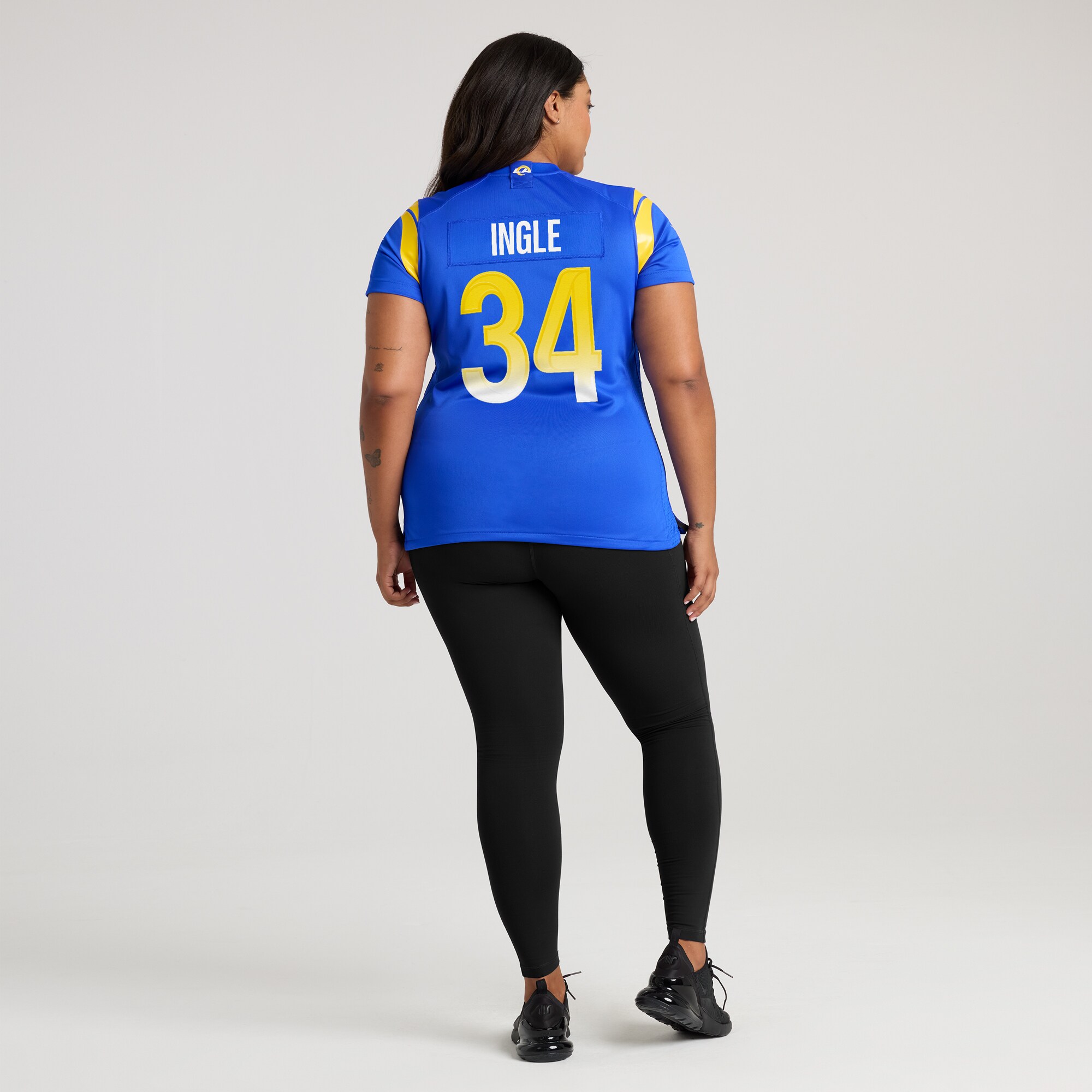 Tanner Ingle Los Angeles Rams Women's Home Game Jersey - Royal