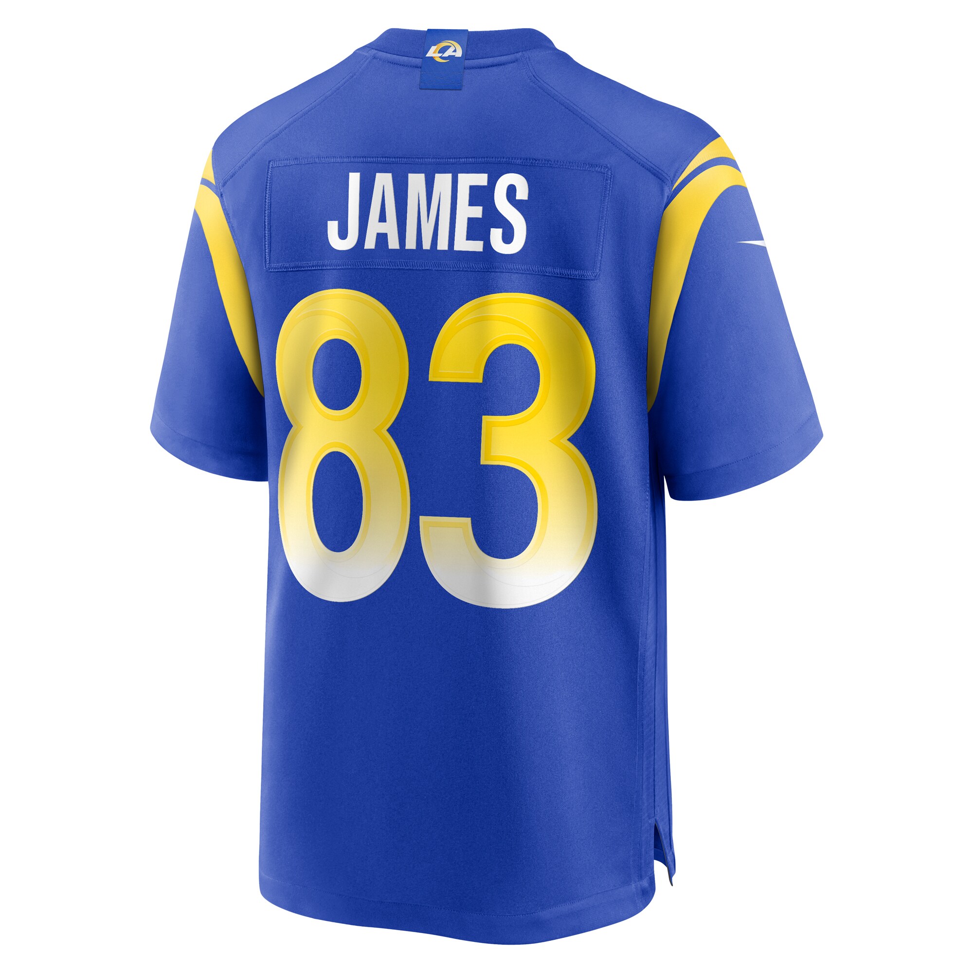 Sam James Los Angeles Rams  Home Game Jersey - Royal