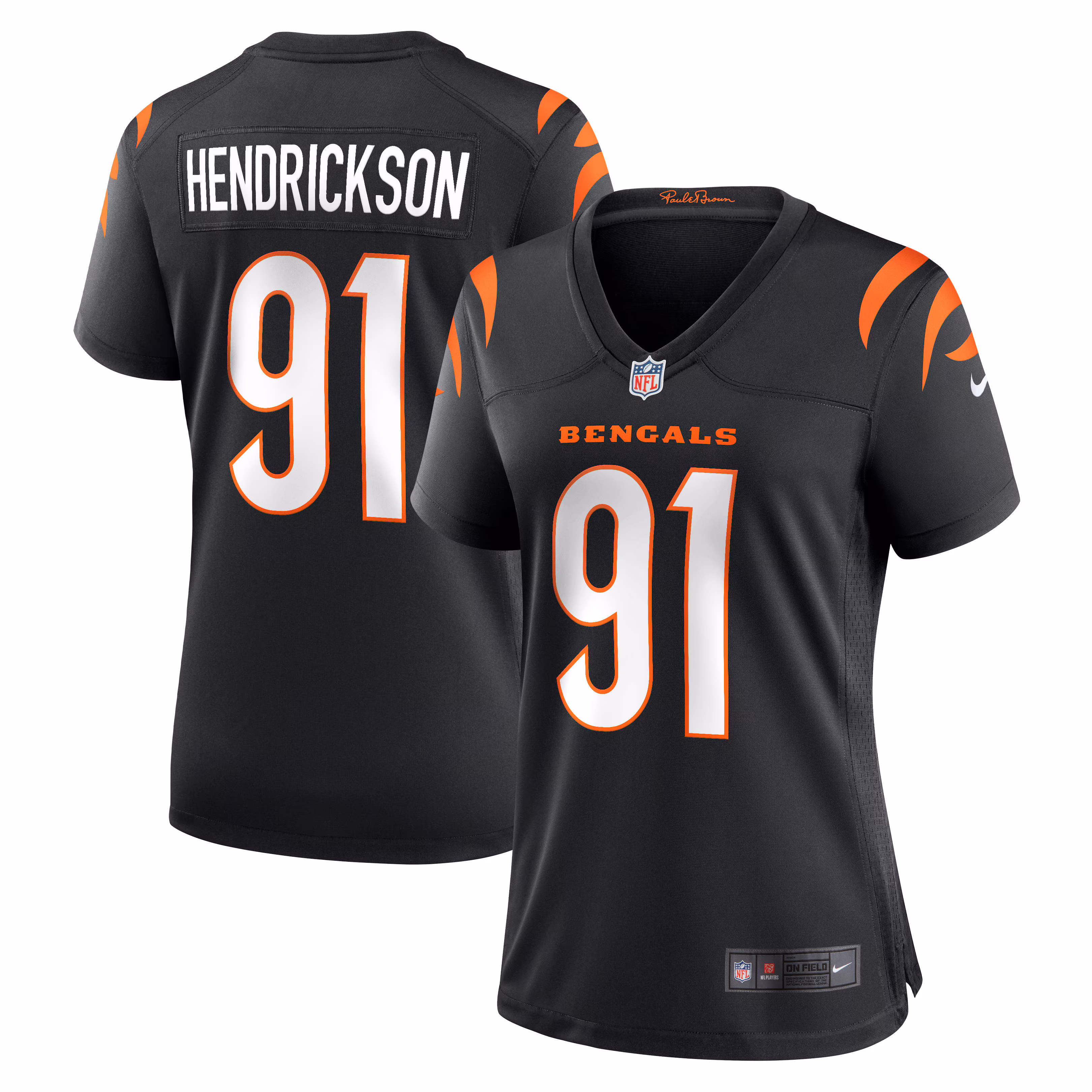 Trey Hendrickson Cincinnati Bengals Women's Game Jersey - Black