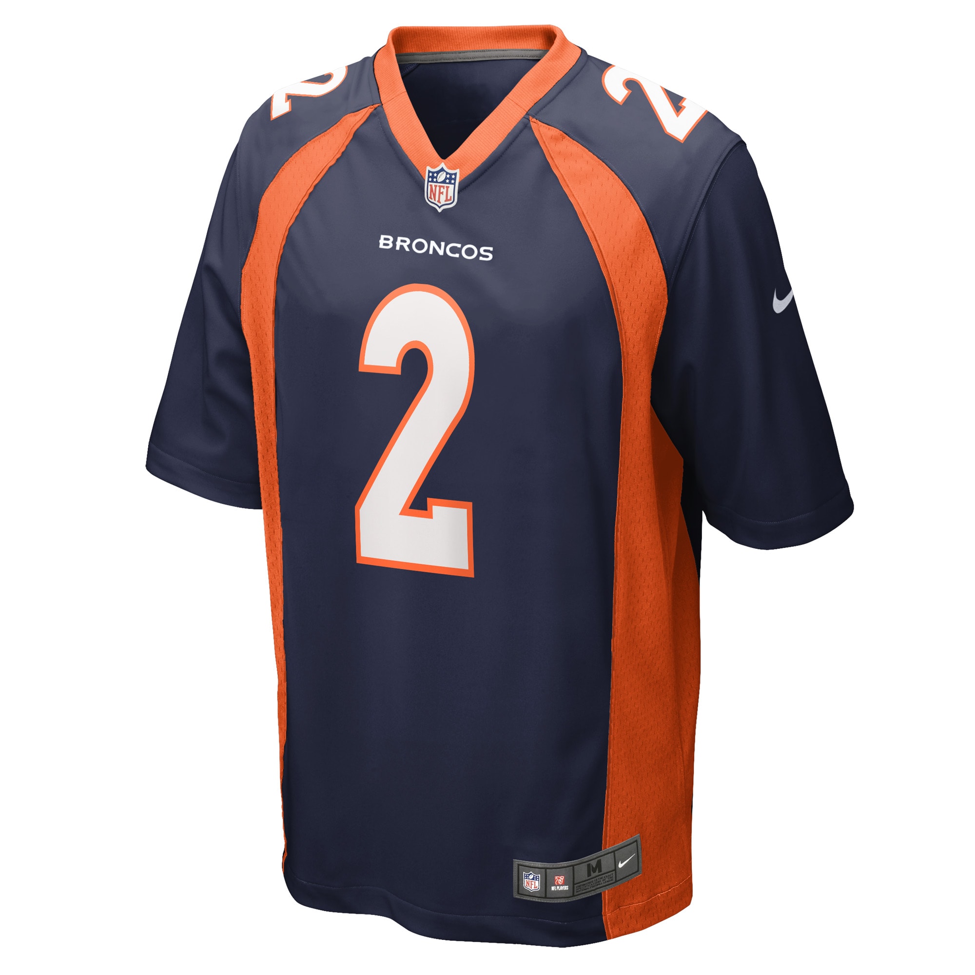Patrick Surtain II Denver Broncos  Home Game Player Jersey - Navy