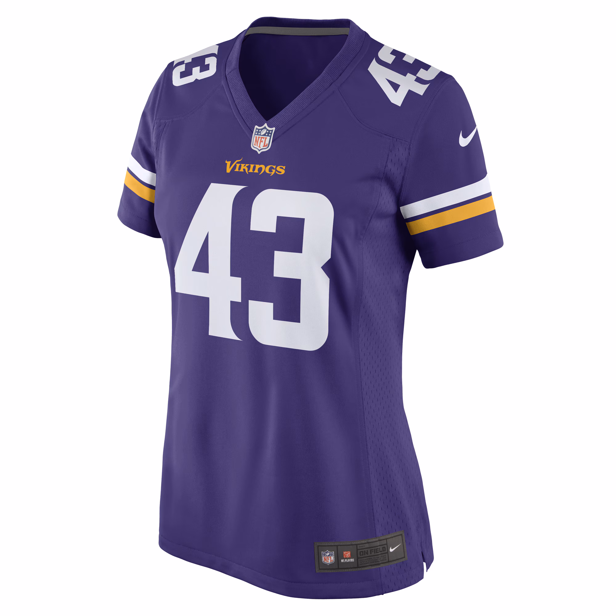 Luiji Vilain Minnesota Vikings Women's Game Player Jersey - Purple
