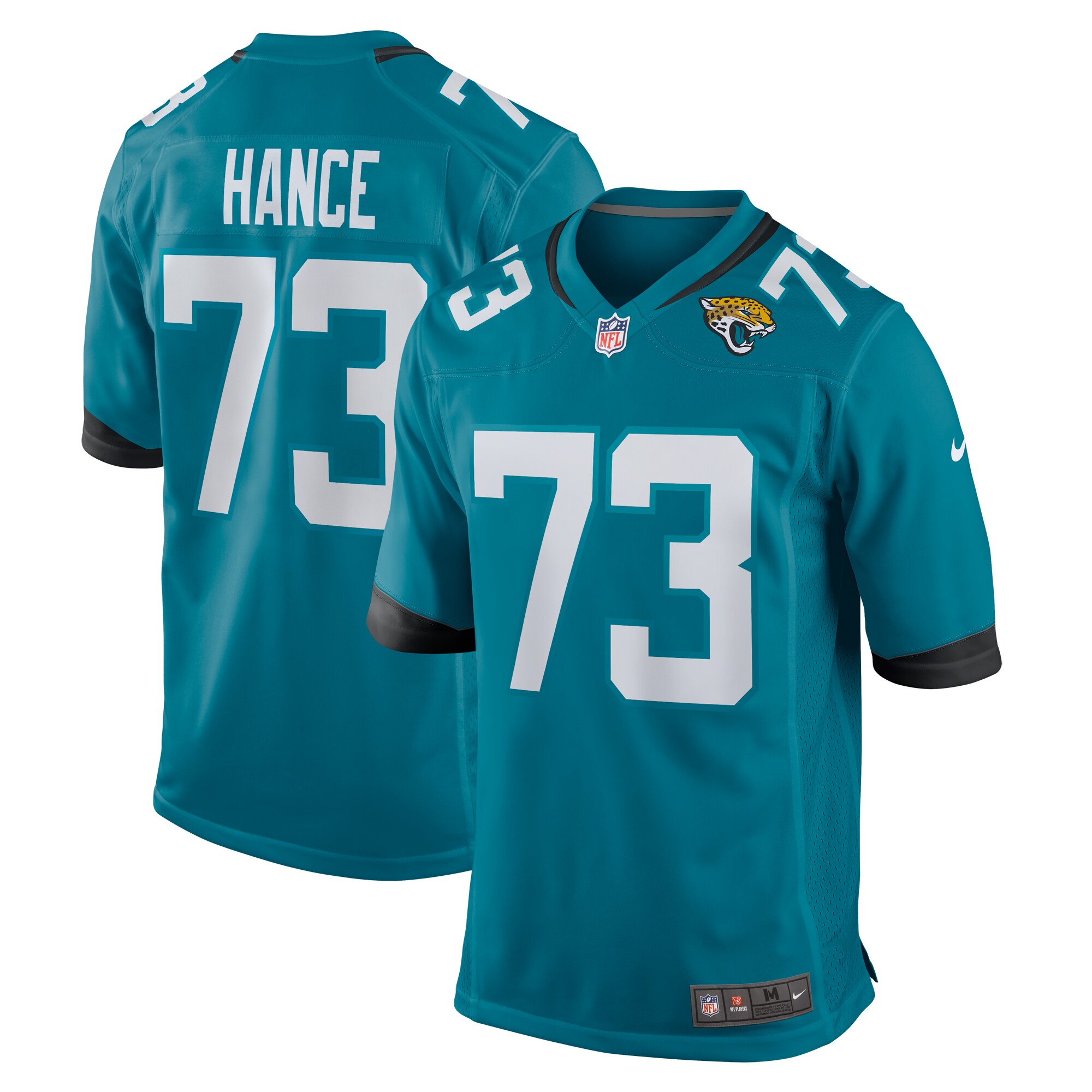 Blake Hance Jacksonville Jaguars  Home Game Player Jersey - Teal