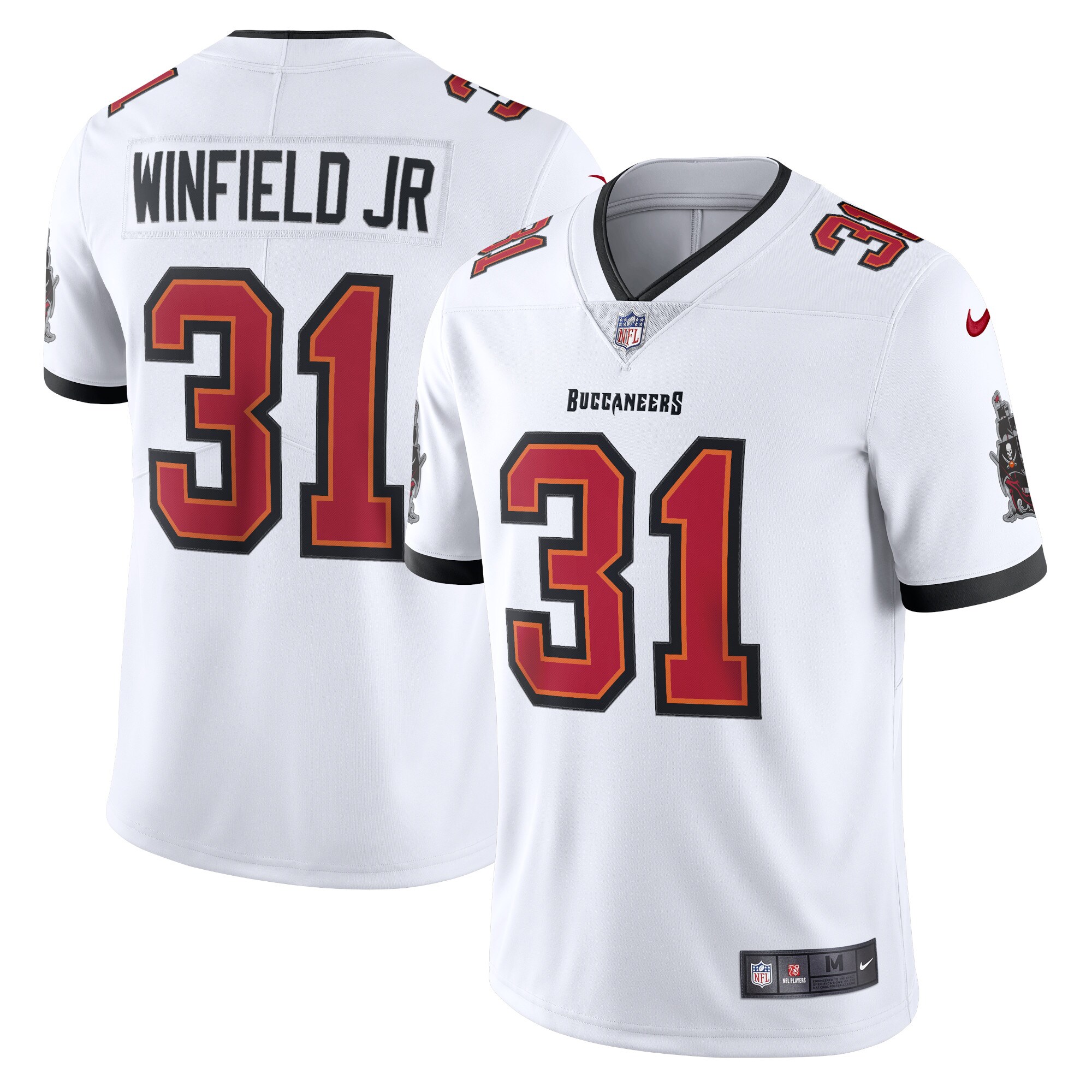 Antoine Winfield Tampa Bay Buccaneers  Vapor Limited Player Jersey - White
