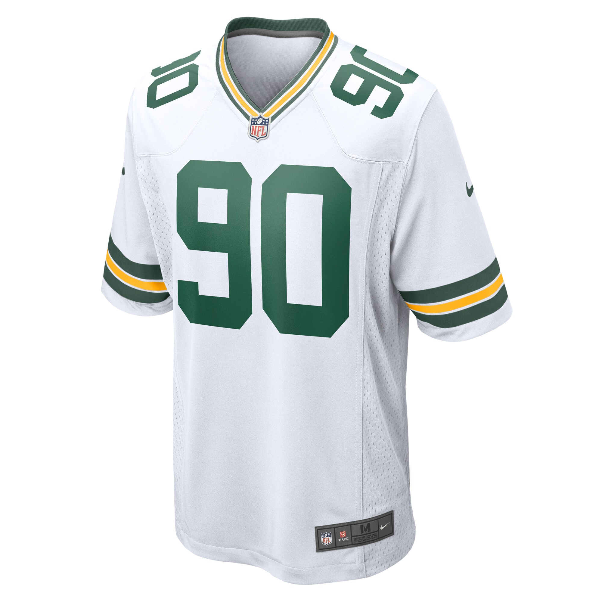 Lukas Van Ness Green Bay Packers  Game Jersey -  White