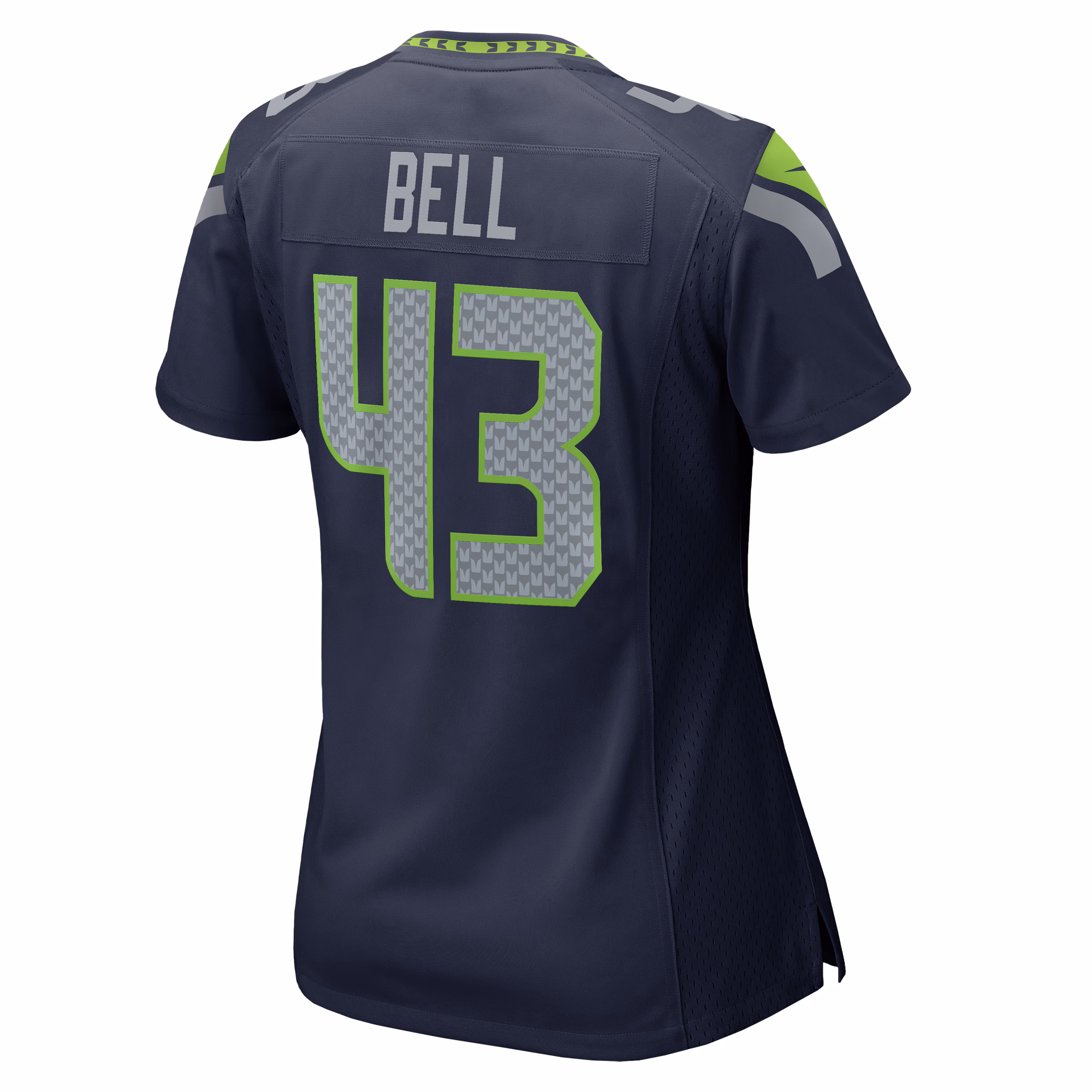 Levi Bell Seattle Seahawks Women's Team Game Jersey - College Navy