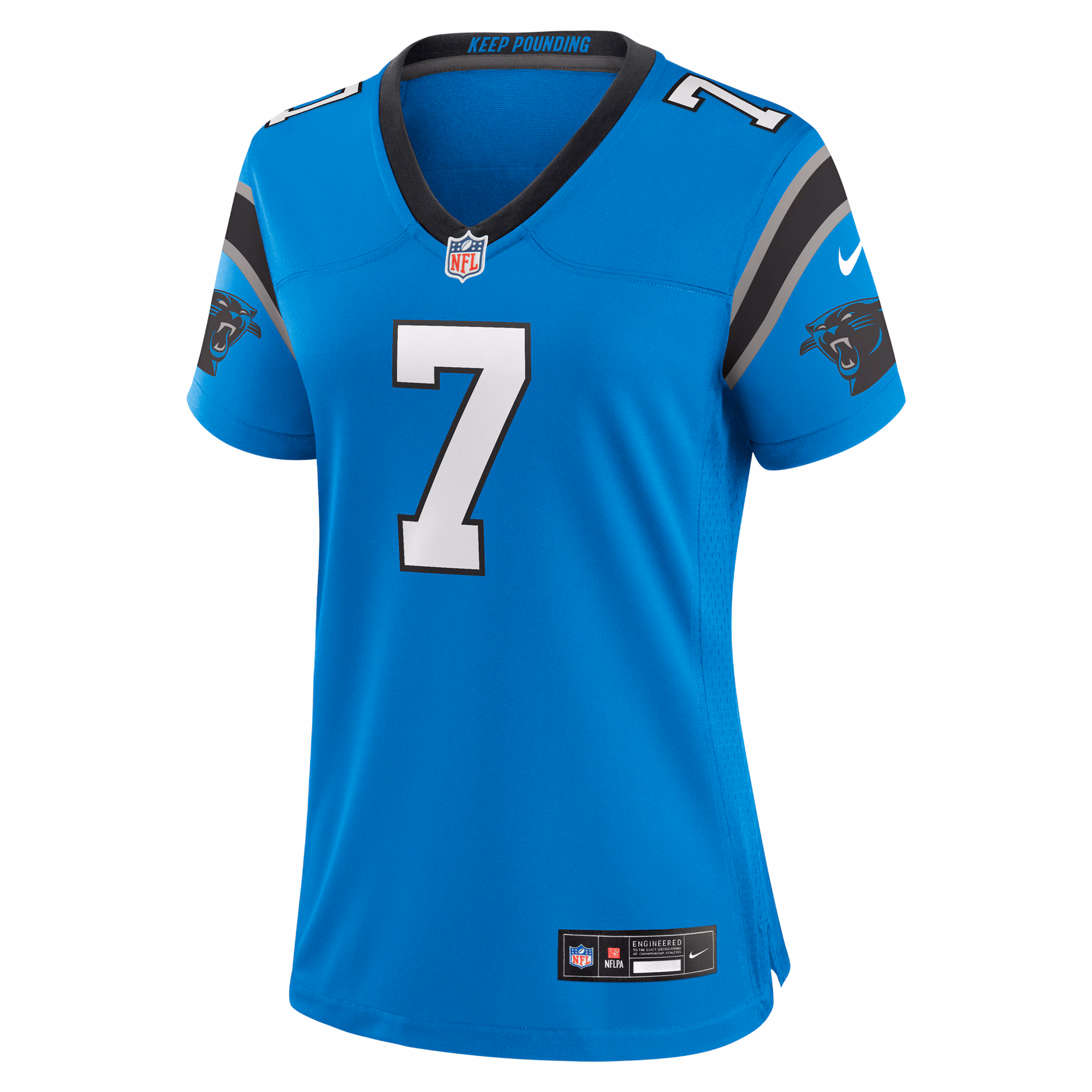 Jadeveon Clowney Carolina Panthers Women's  Alternate Game Jersey -  Blue