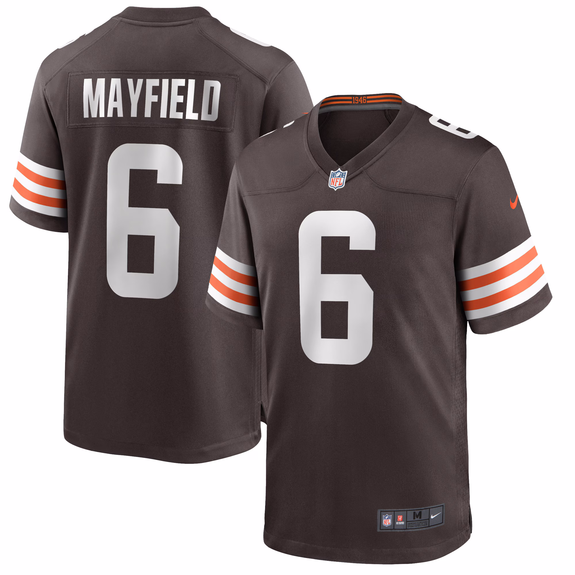 Baker Mayfield Cleveland Browns Game Player Jersey - Brown