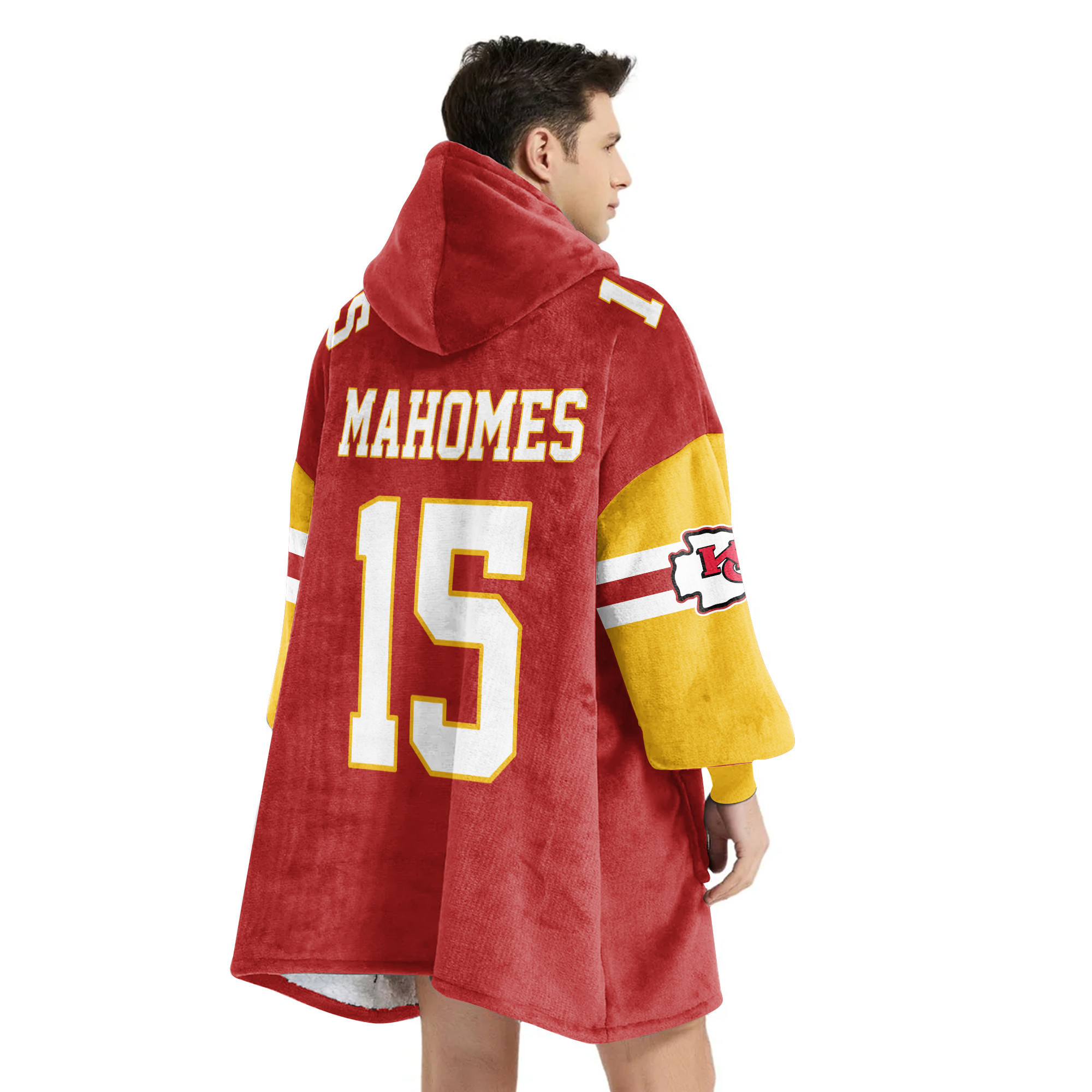 Adult PM 15 Kansas City Football Unisex Blanket Hoodie
