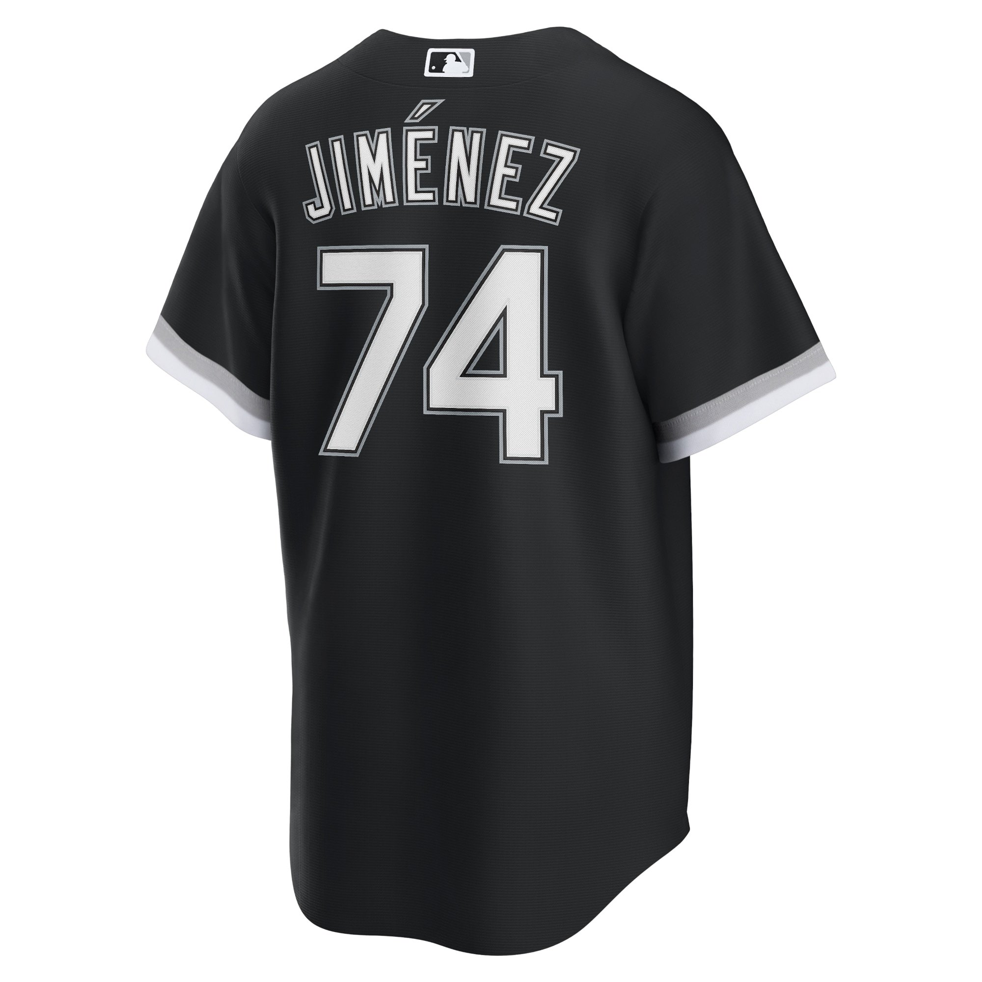 Men's Chicago White Sox Eloy Jimenez  Black Alternate Replica Player Name Jersey