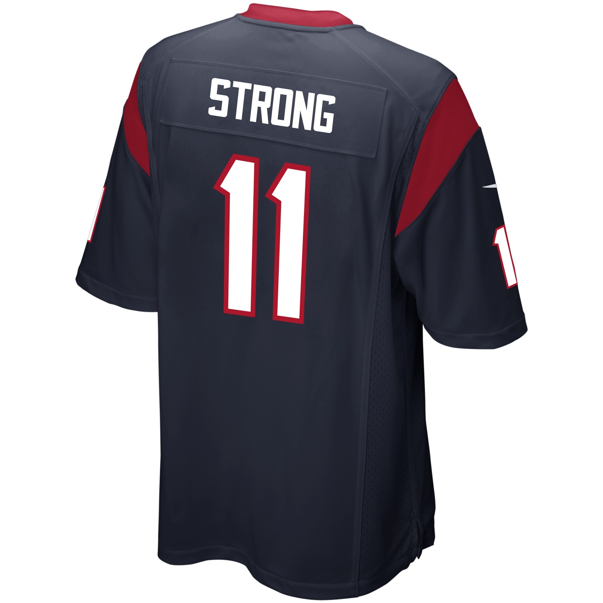 Jaelen Strong Houston Texans  Game Jersey - Navy