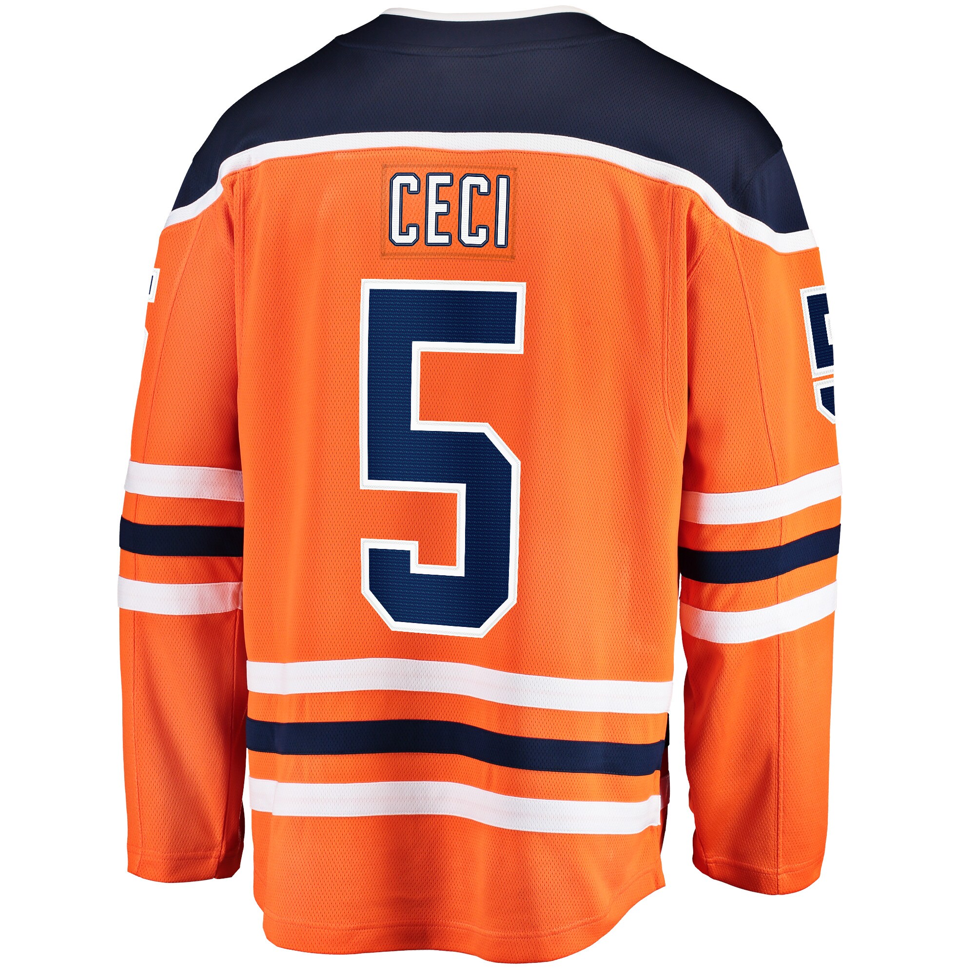 Cody Ceci Edmonton Oilers Home Breakaway Player Jersey - Orange