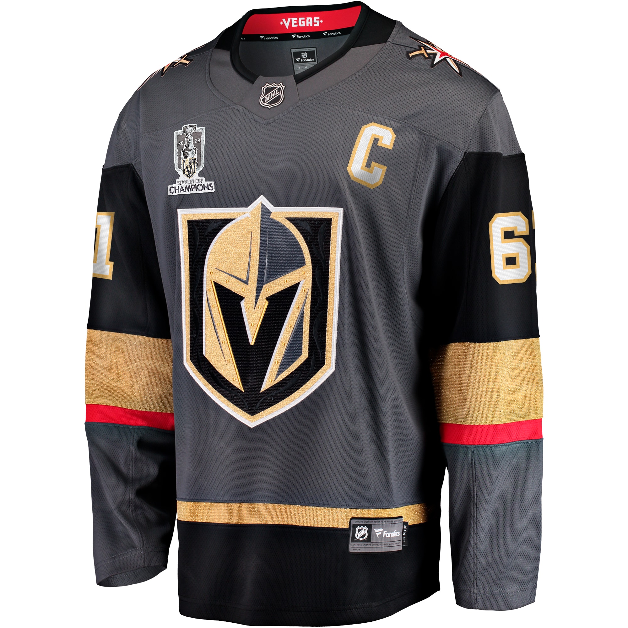 Mark Stone Vegas Golden Knights 2023 Stanley Cup Champions Alternate Breakaway Player Jersey - Black