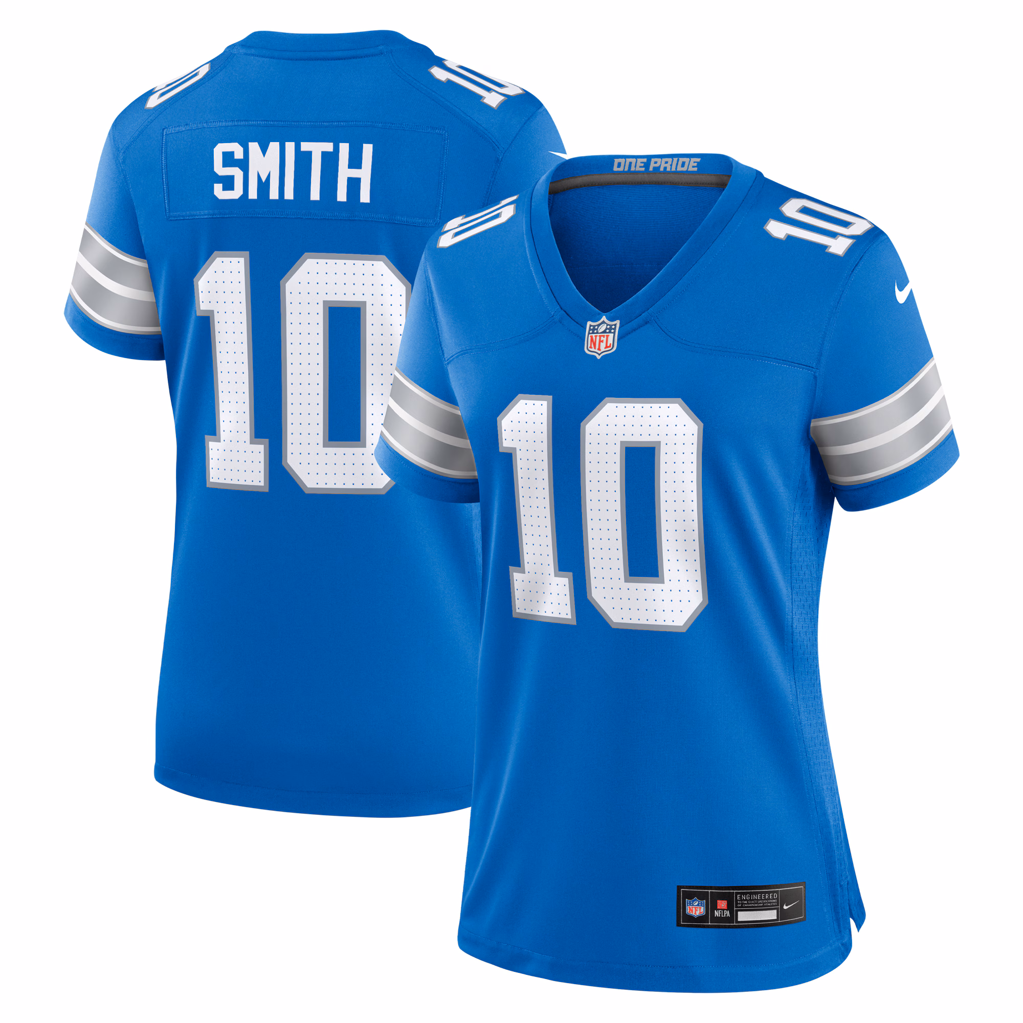 Tre'Quan Smith Detroit Lions Women's Game Jersey -  Blue