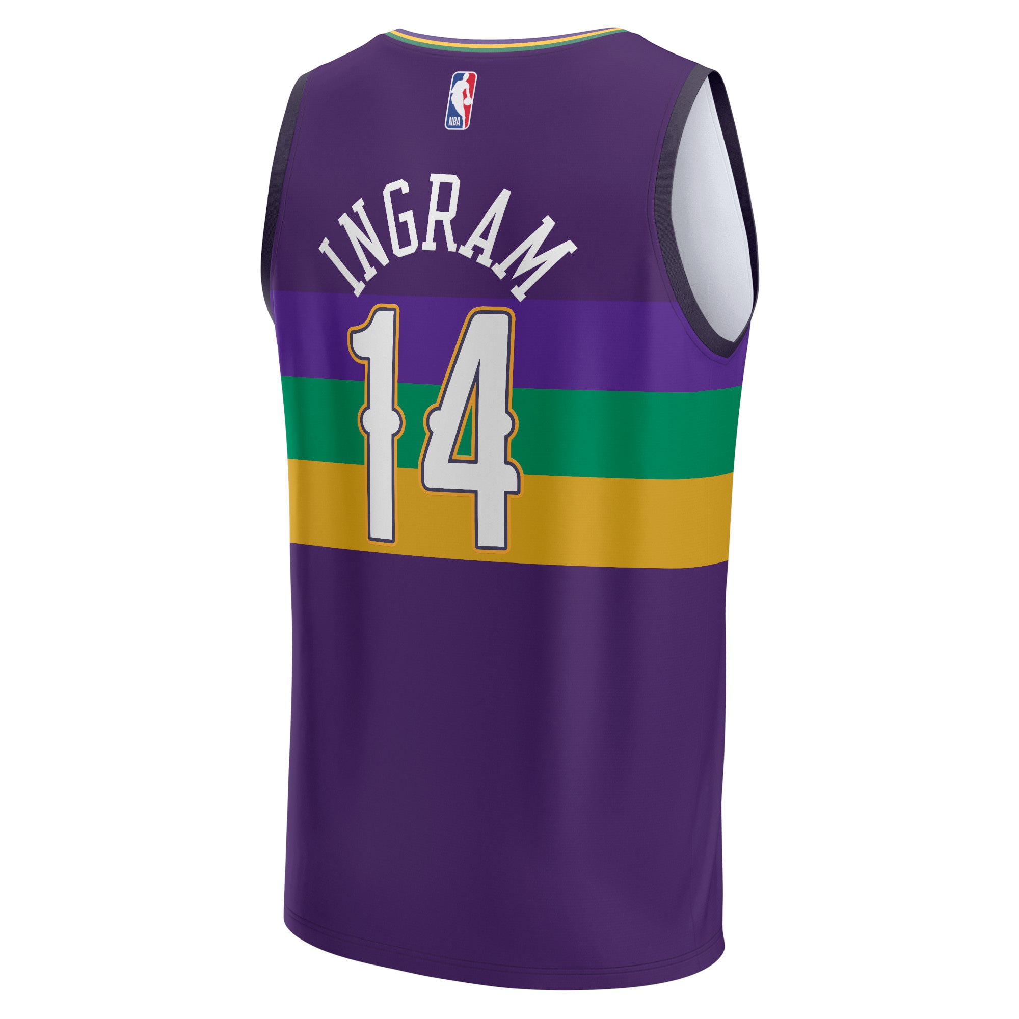 Brandon Ingram New Orleans Pelicans  Youth 2022/23 Fastbreak Jersey - City Edition - Purple