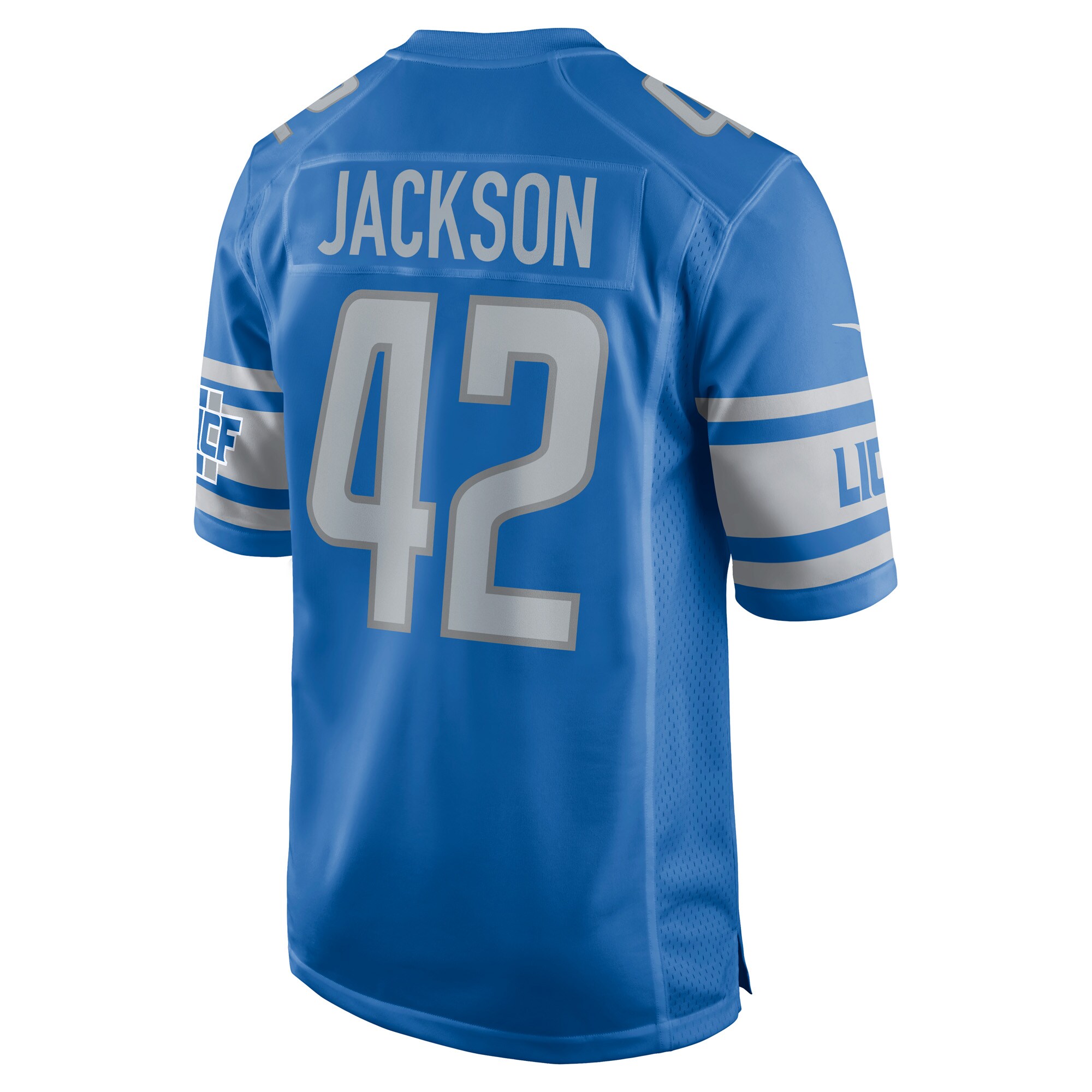 Justin Jackson Detroit Lions  Player Game Jersey - Blue