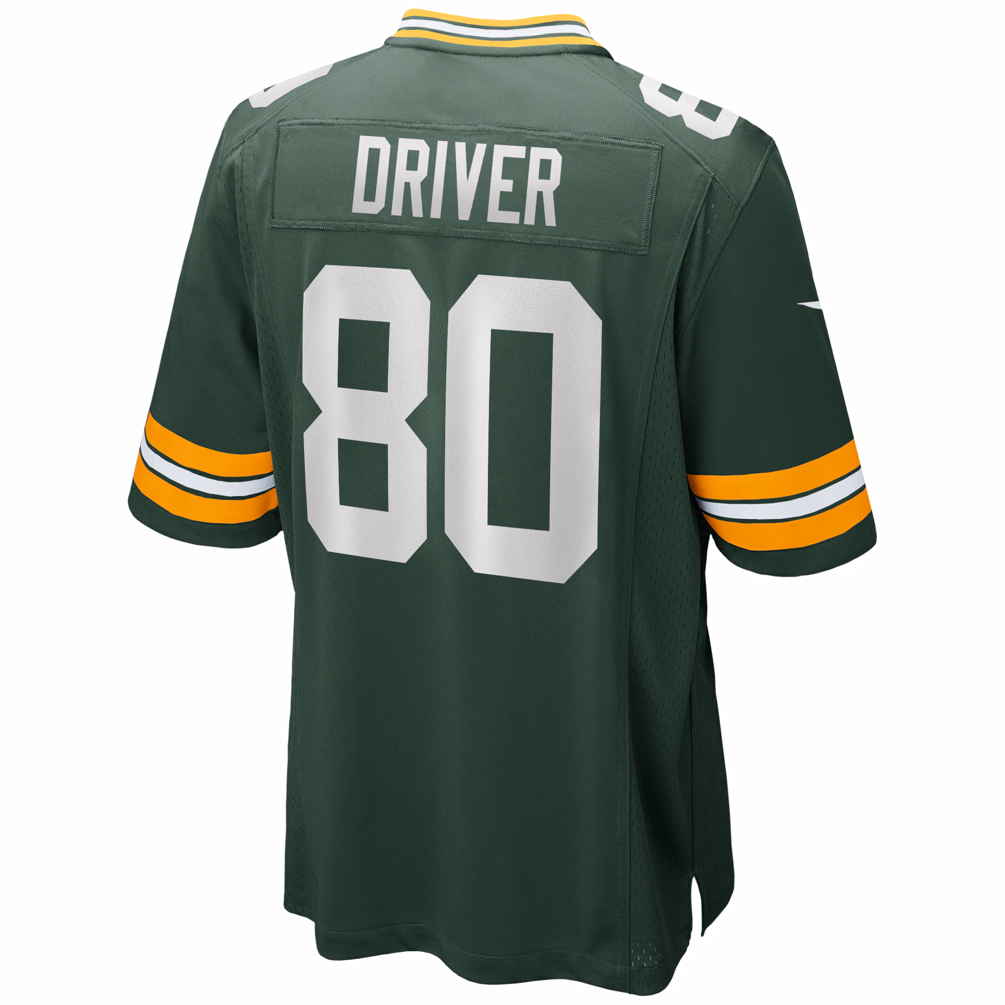 Donald Driver Green Bay Packers Game Retired Player Jersey - Green