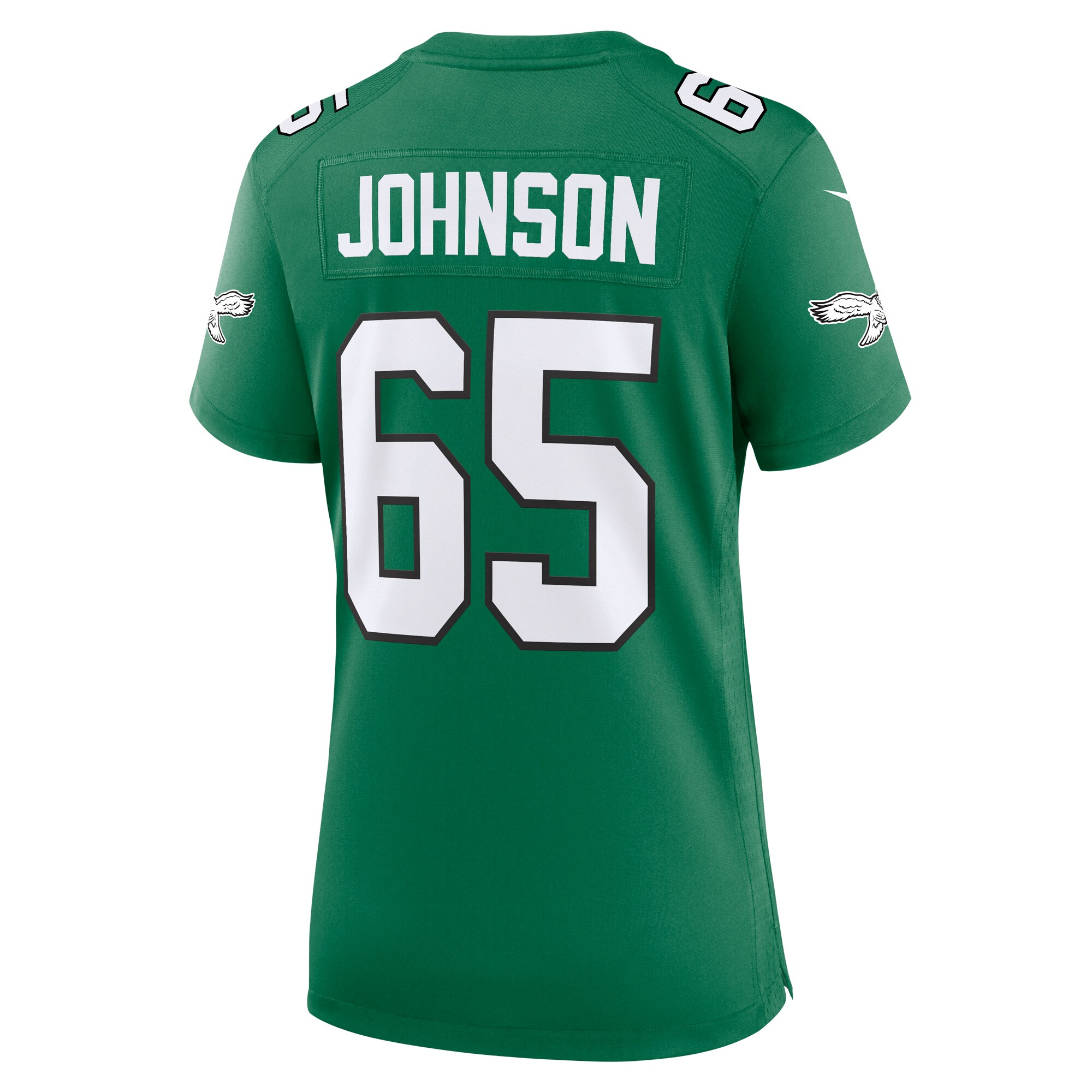Lane Johnson Philadelphia Eagles Women's Alternate Game Jersey - Kelly Green