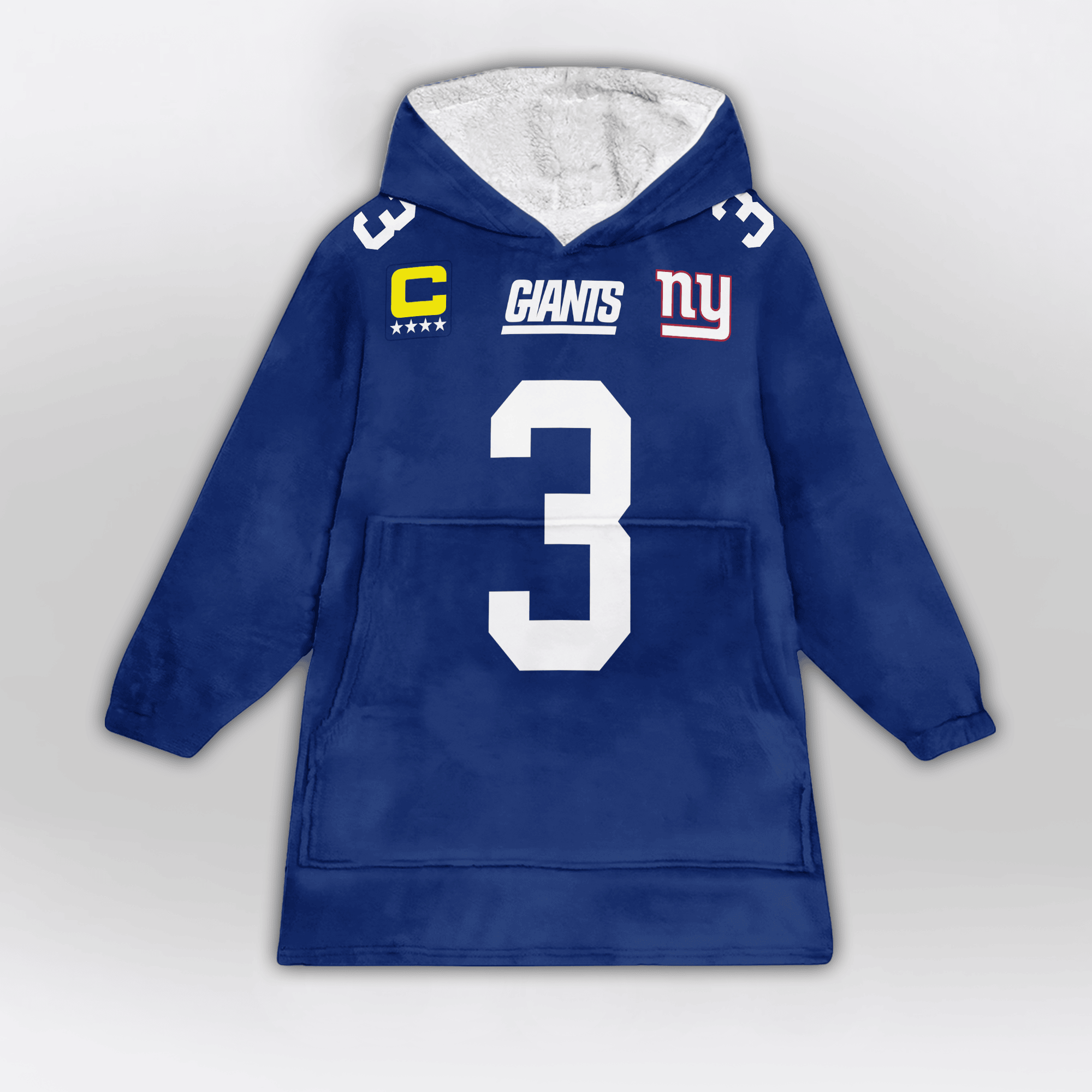 Kid R.W 3 Captain New York G Football Unisex Blanket Hoodie