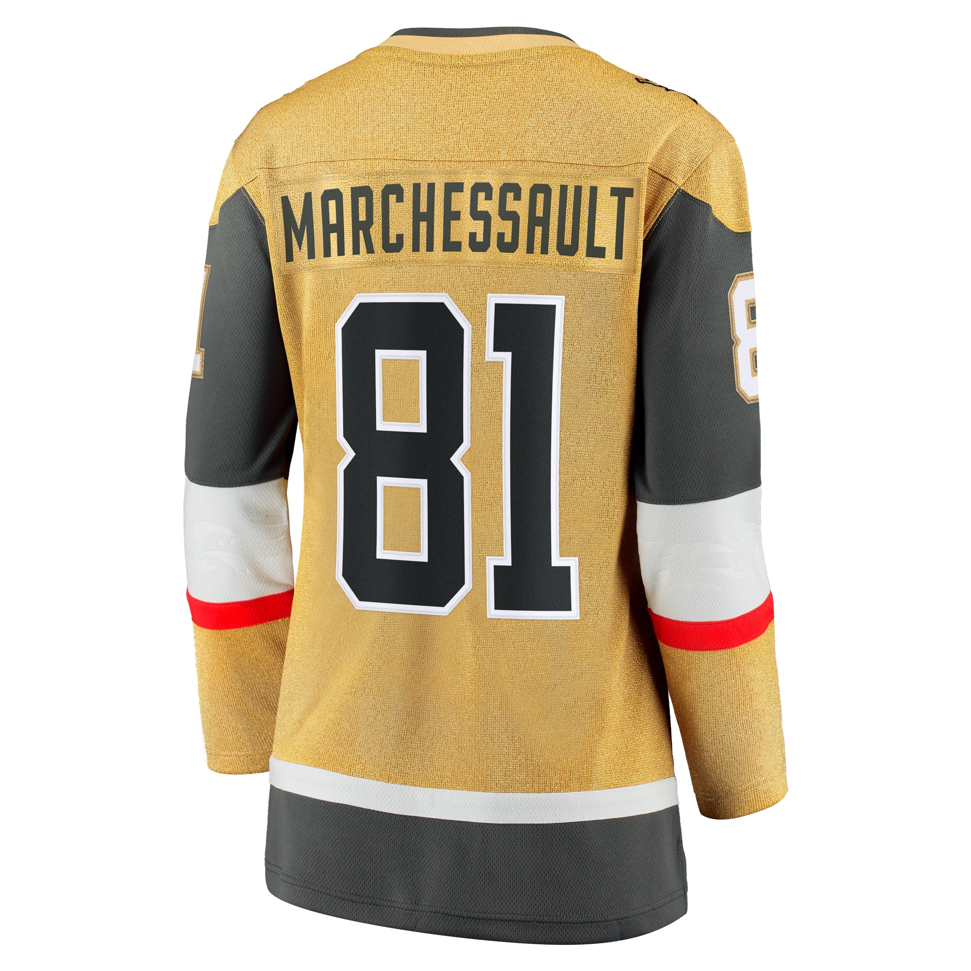 Jonathan Marchessault Vegas Golden Knights Women's 2023 Stanley Cup Champions Home Breakaway Player Jersey - Gold