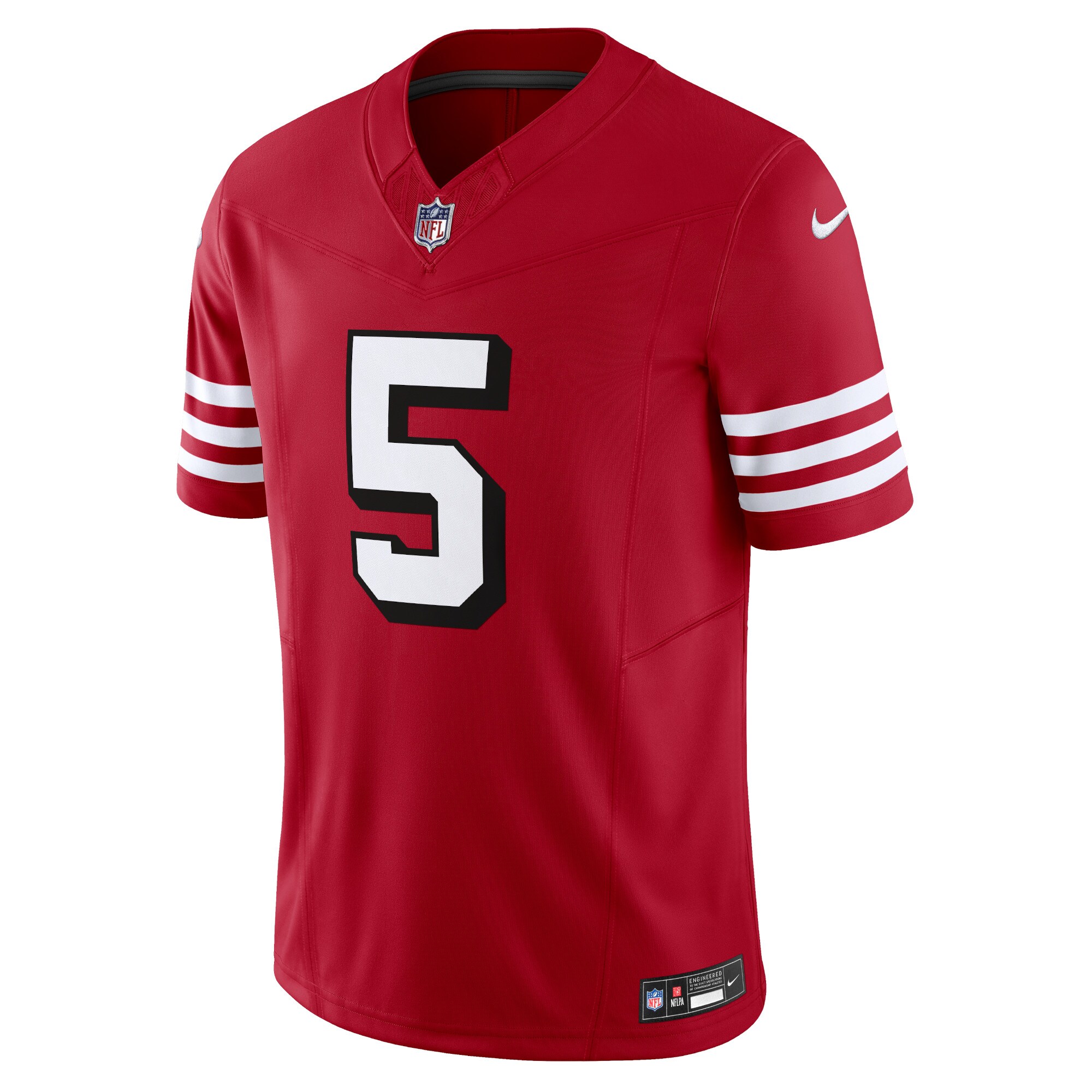 Trey Lance San Francisco 49ers  Vapor F.U.S.E. Limited Jersey - Scarlet