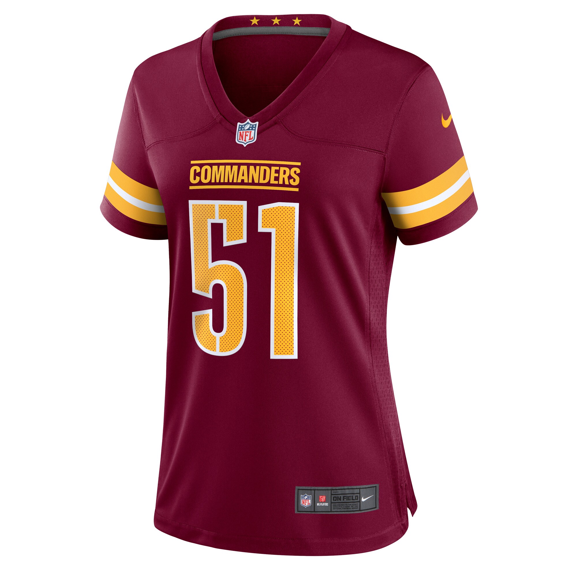 David Mayo Washington Commanders  Women's Game Player Jersey - Burgundy