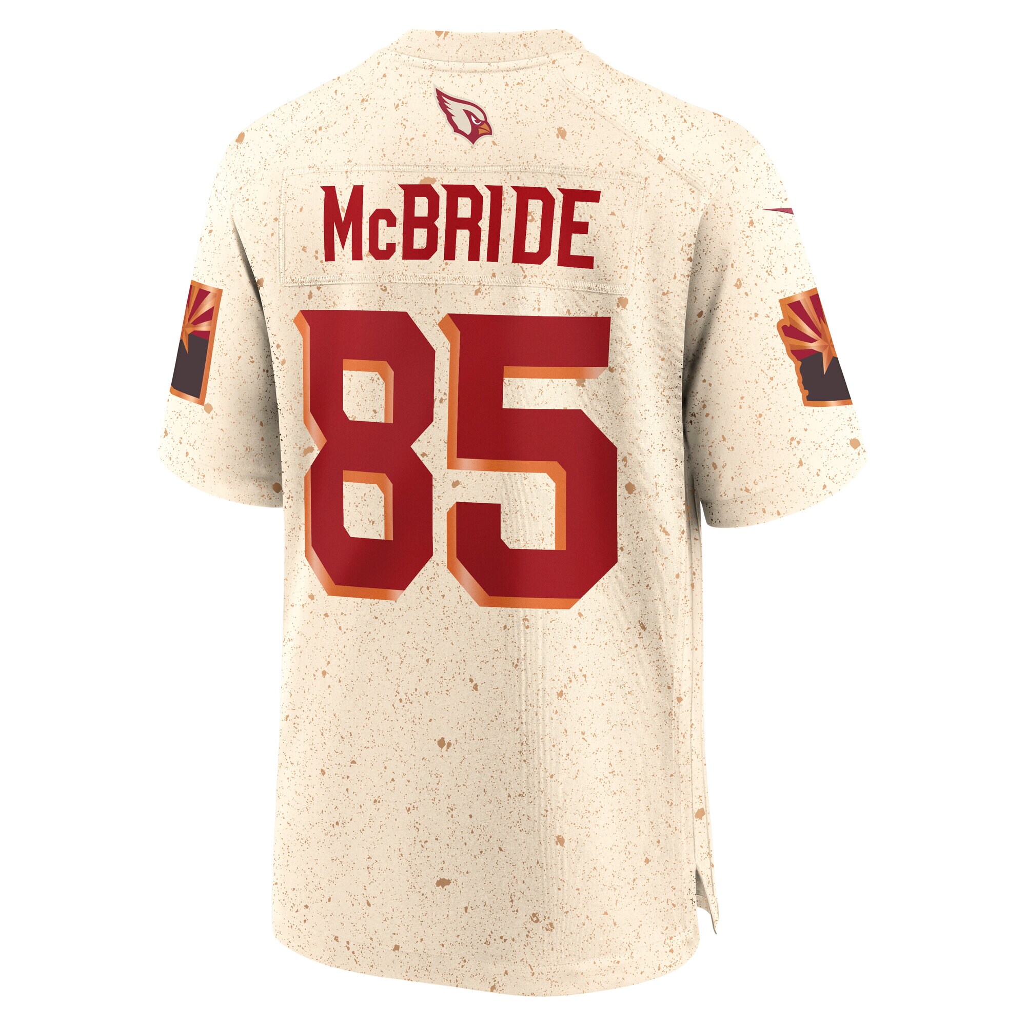 Trey McBride #85 Arizona Cardinals 2025 Rivalries Collection Game Jersey - Natural