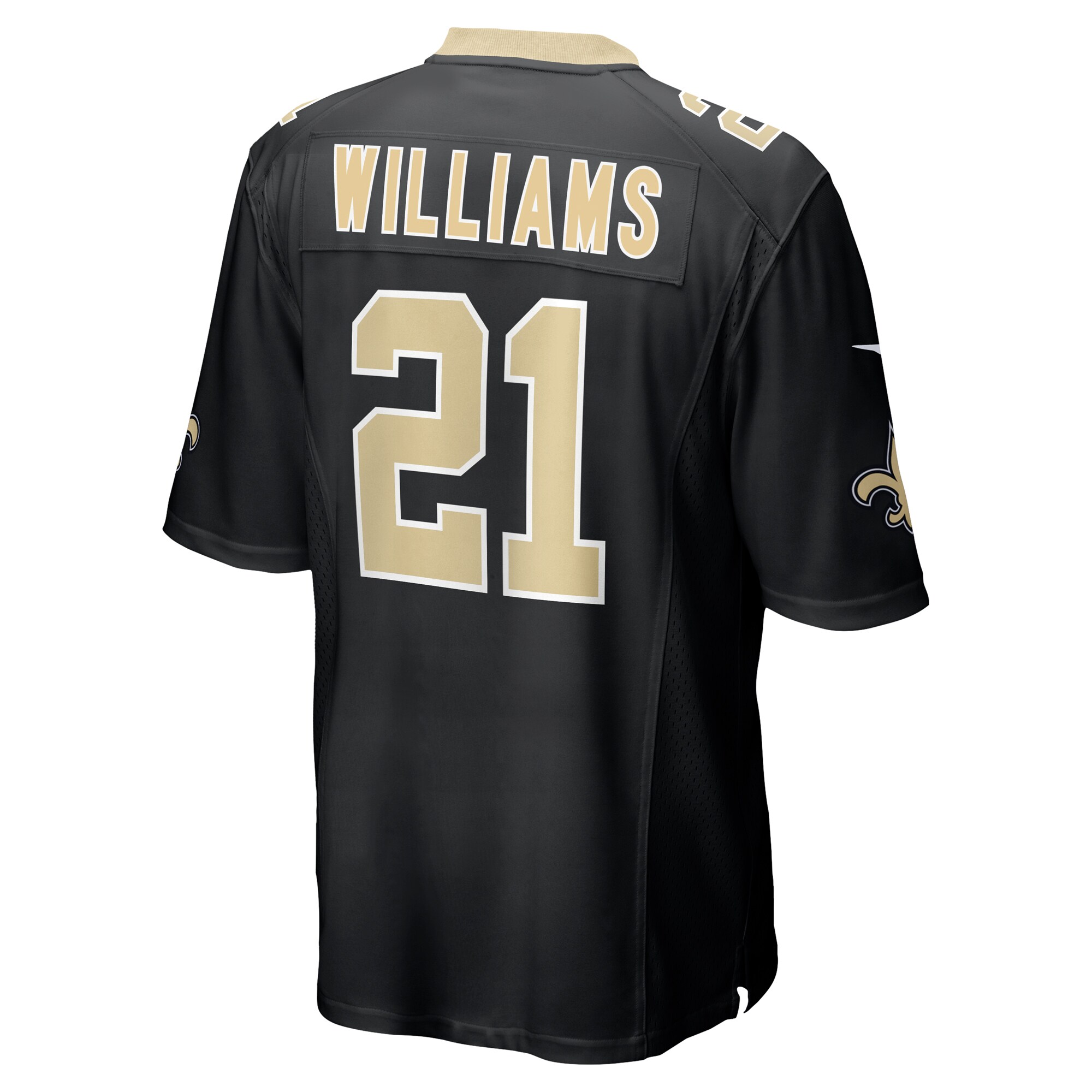 Jamaal Williams New Orleans Saints Game Player Jersey - Black