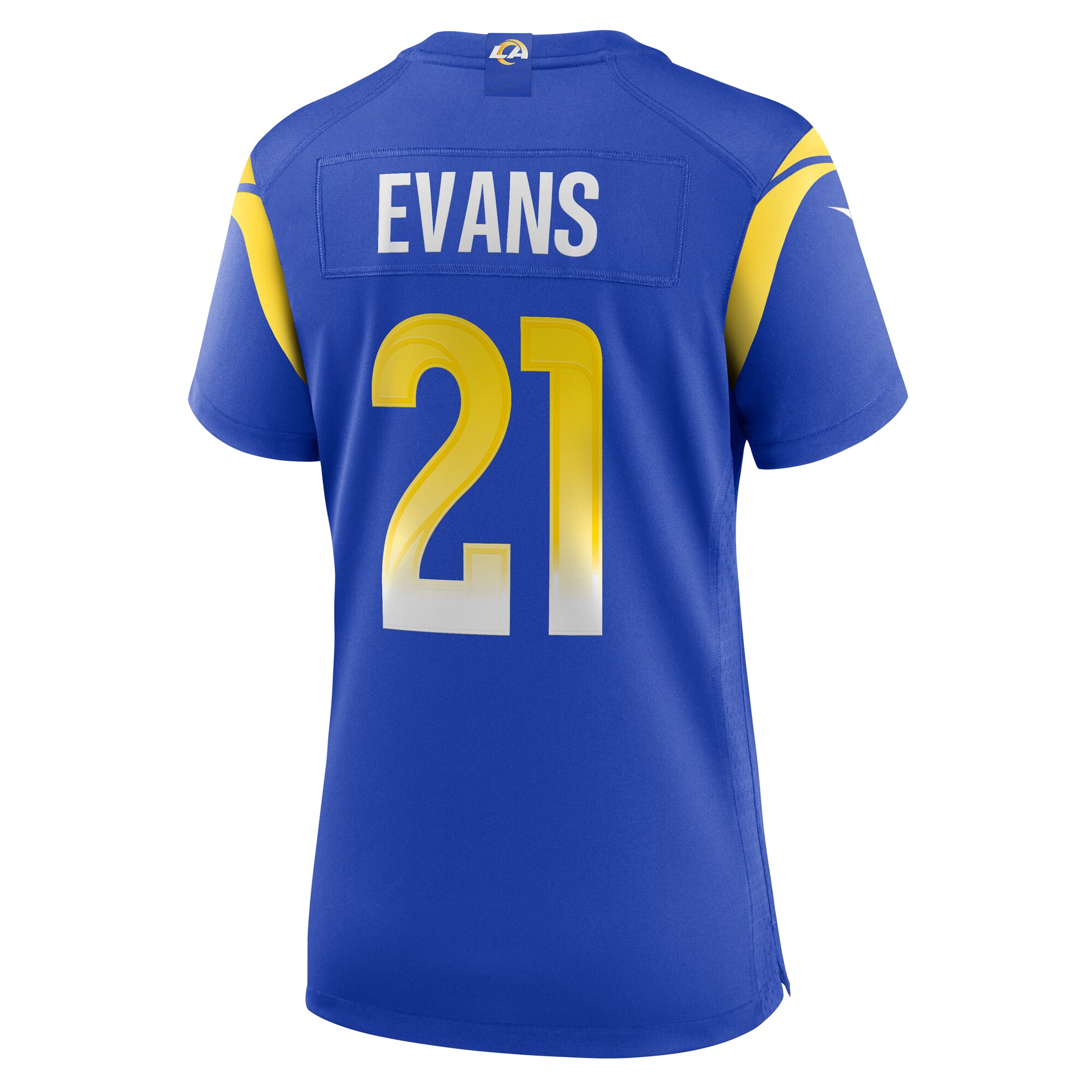 Zach Evans Los Angeles Rams Women's Home Game Jersey - Royal