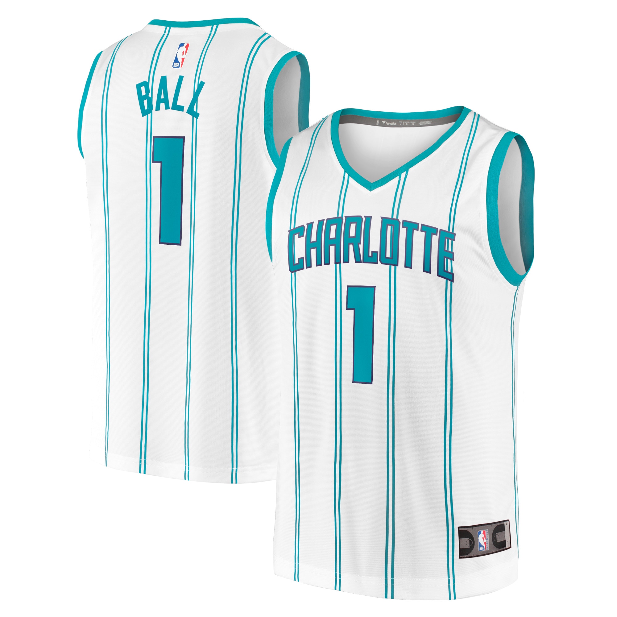 LaMelo Ball Charlotte Hornets  Youth 2021-22 Fastbreak Player Jersey - Association Edition - White