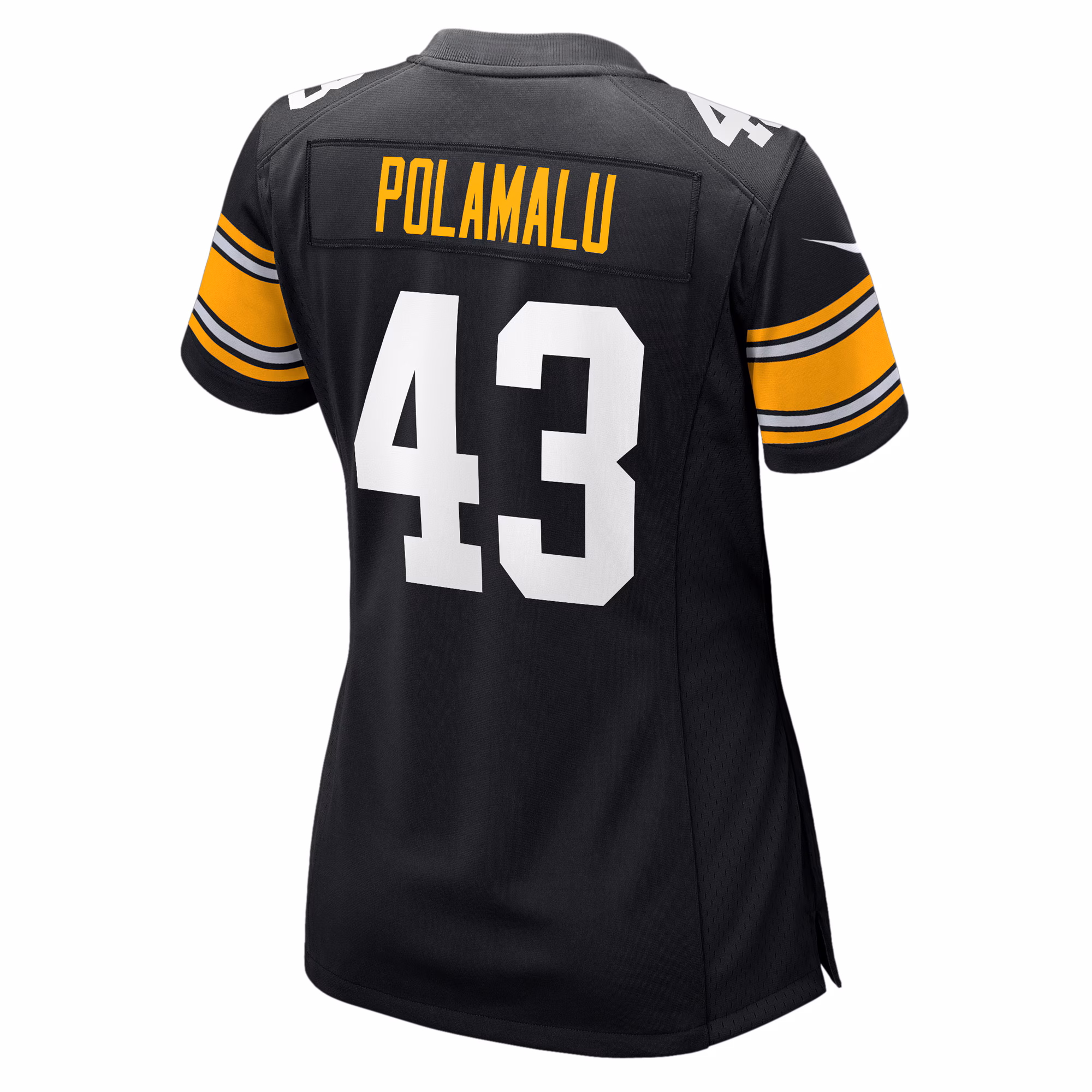 Troy Polamalu Pittsburgh Steelers Women's Retired Player Jersey - Black