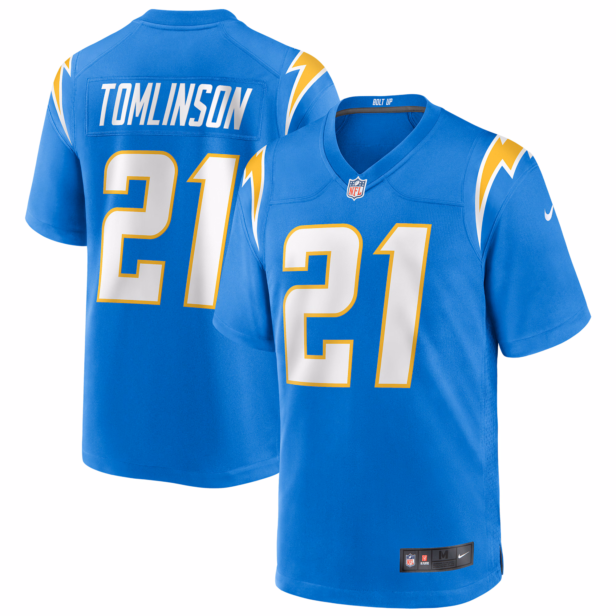 LaDainian Tomlinson Los Angeles Chargers Game Retired Player Jersey - Powder Blue