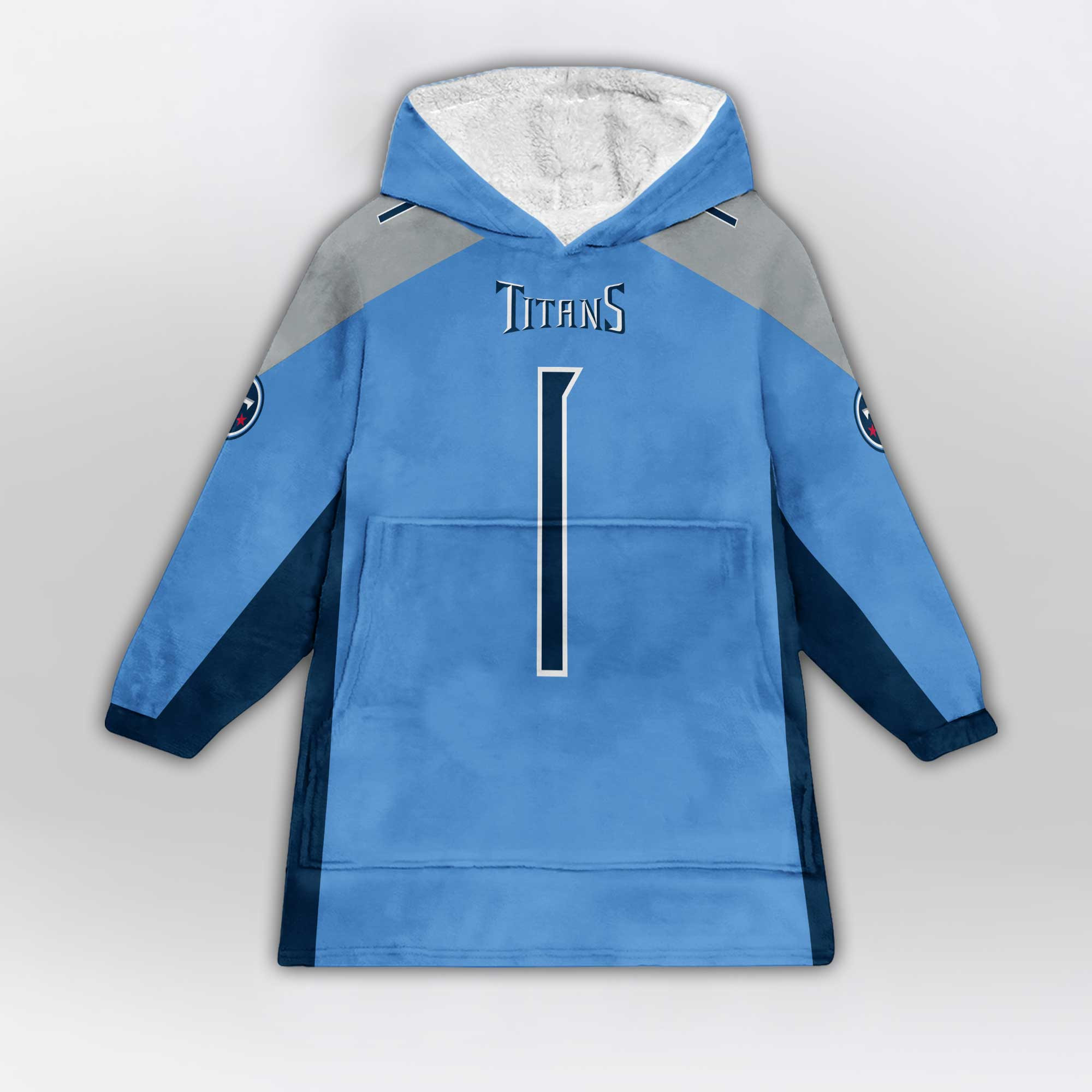 Kid C.W 1 Tennessee Football Unisex Blanket Hoodie
