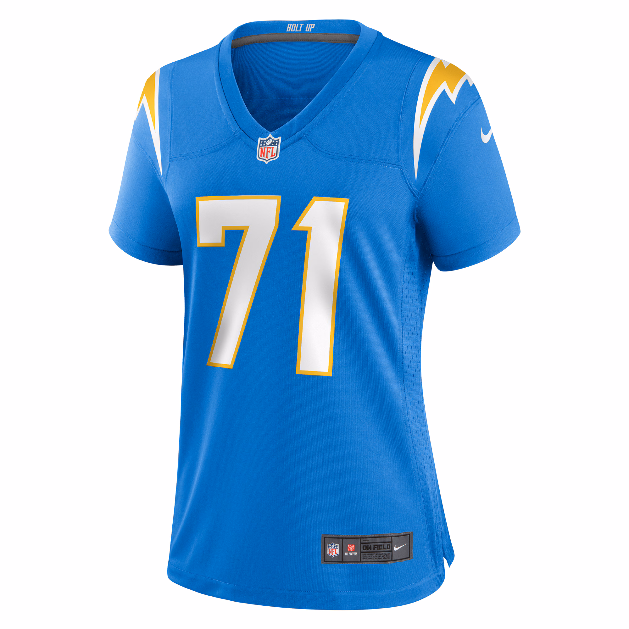 McFadden Los Angeles Chargers Women's Team Game Jersey - Powder Blue