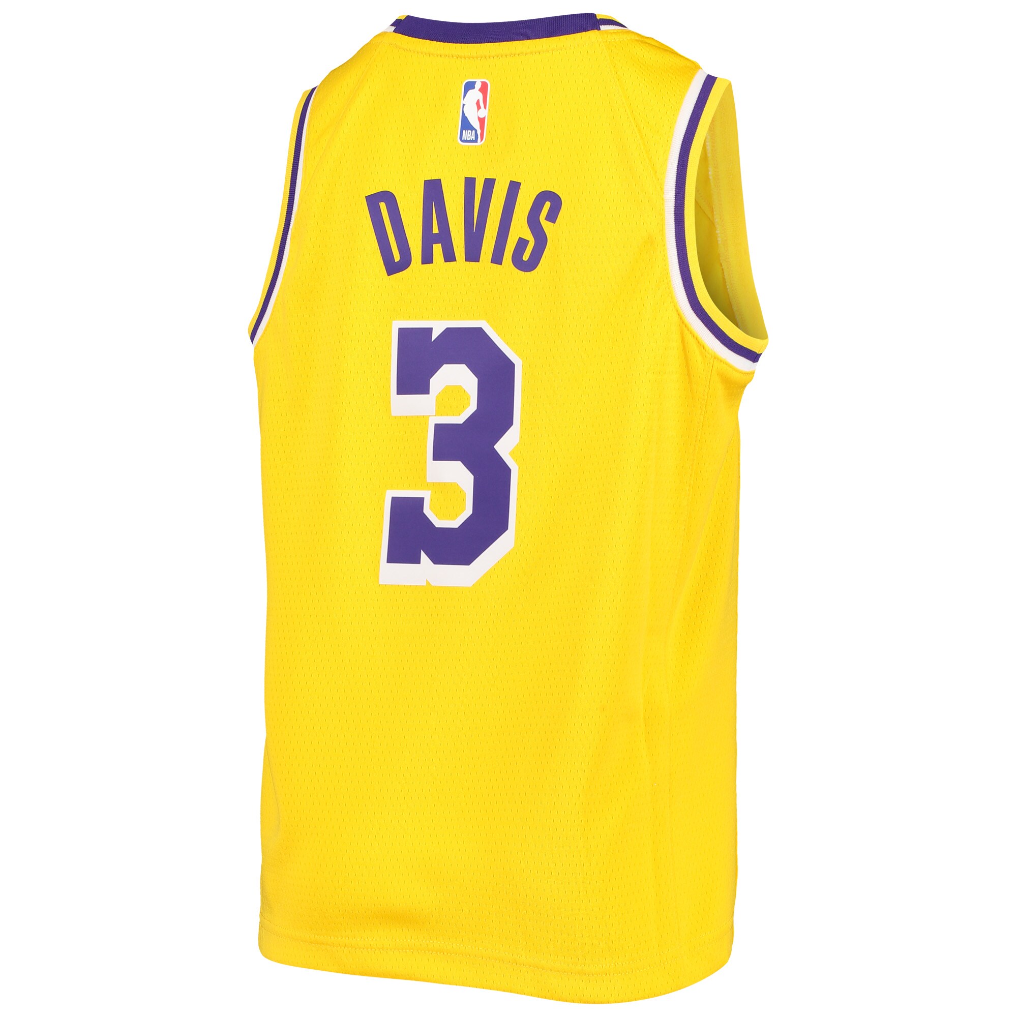 Anthony Davis Los Angeles Lakers Youth Swingman Jersey - Icon Edition - Gold