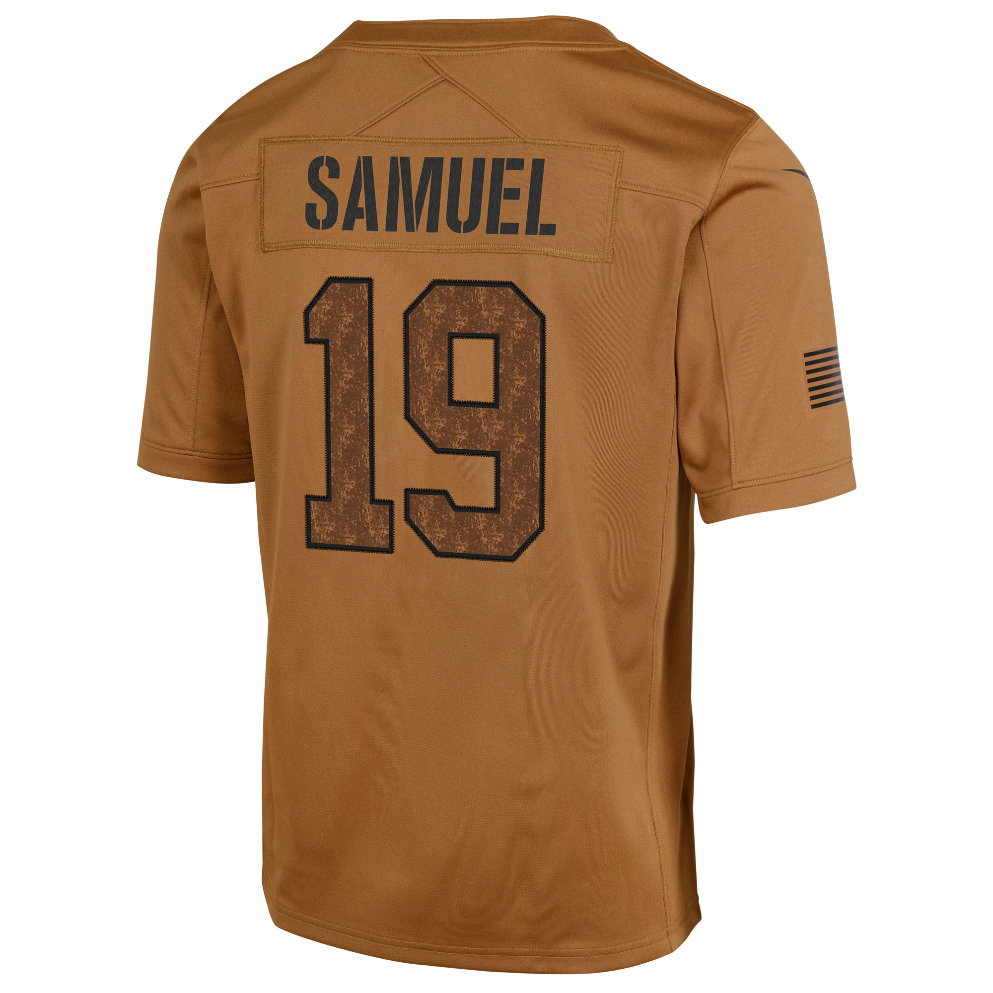 Deebo Samuel San Francisco 49ers  Youth 2023 Salute To Service Limited Jersey - Brown